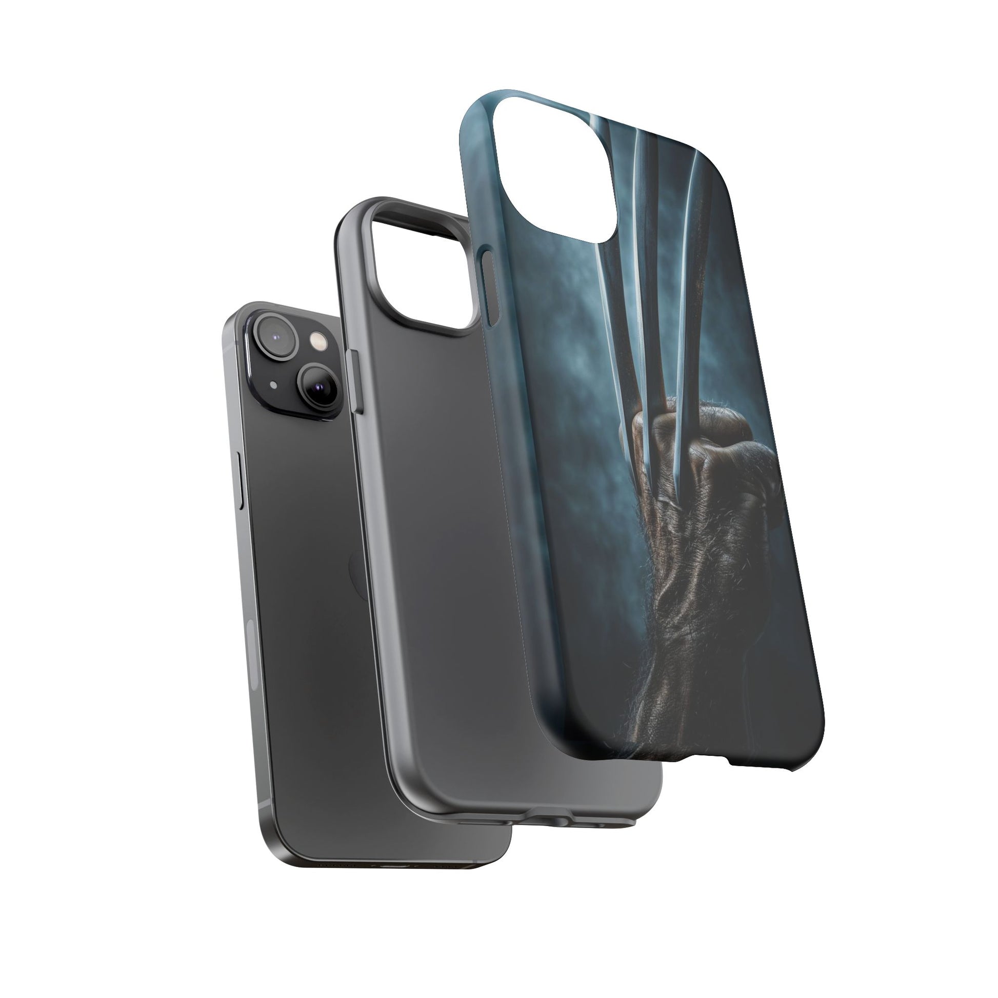 Logan's Claws Wolverine Tough Cases for iPhones, Samsung, and Pixel