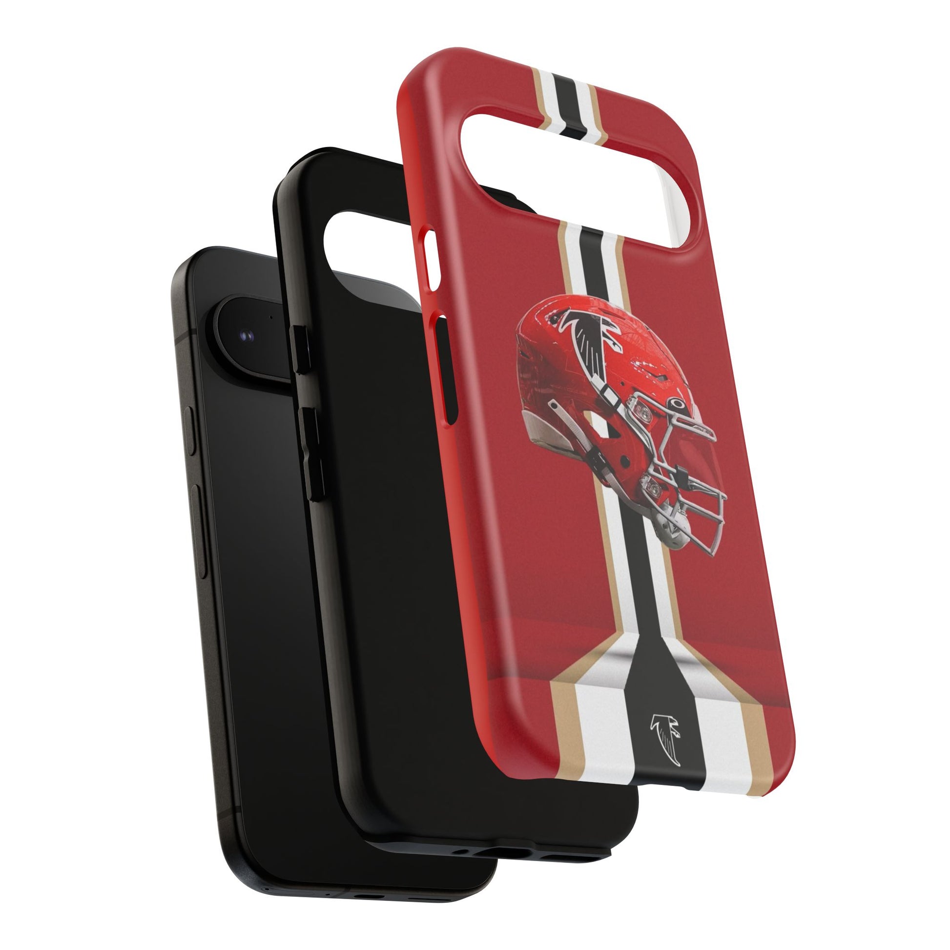 Atlanta Falcons Football Helmet Logo Tough Cases for iPhones, Samsung, and Pixel