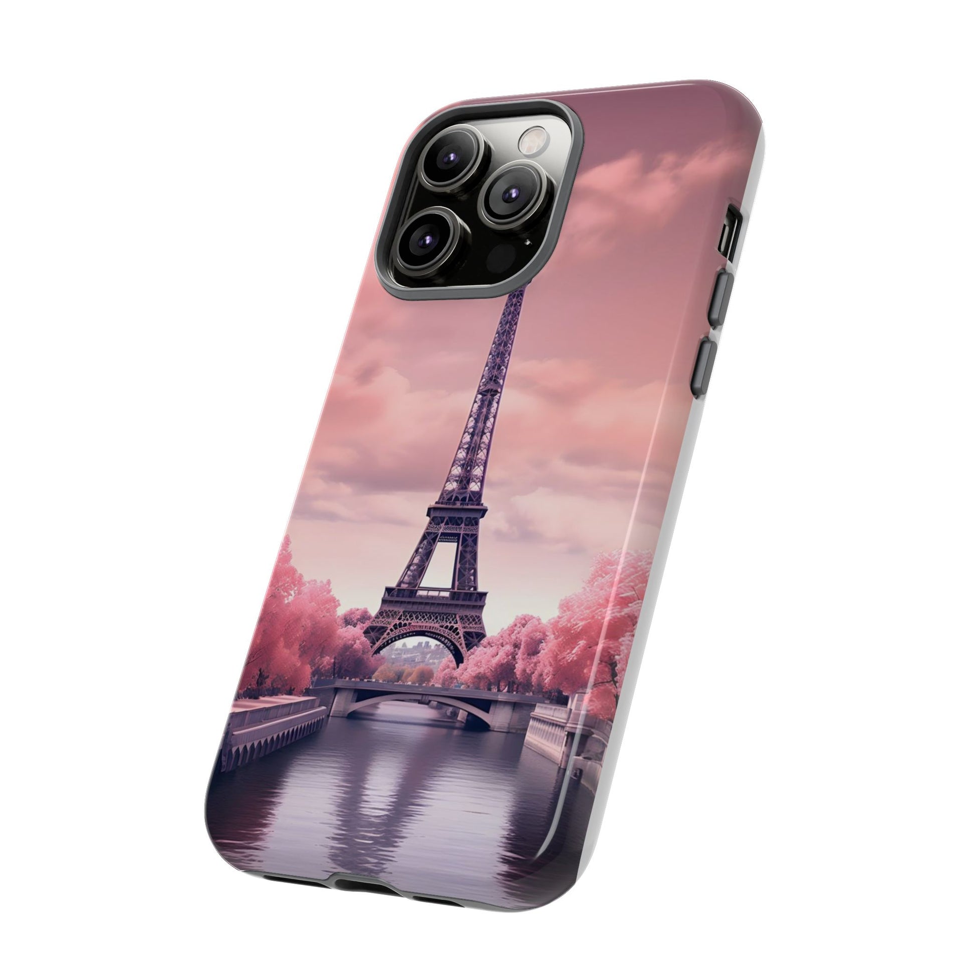 Eiffel Tower Paris Tough Cases for iPhones, Samsung, and Pixel