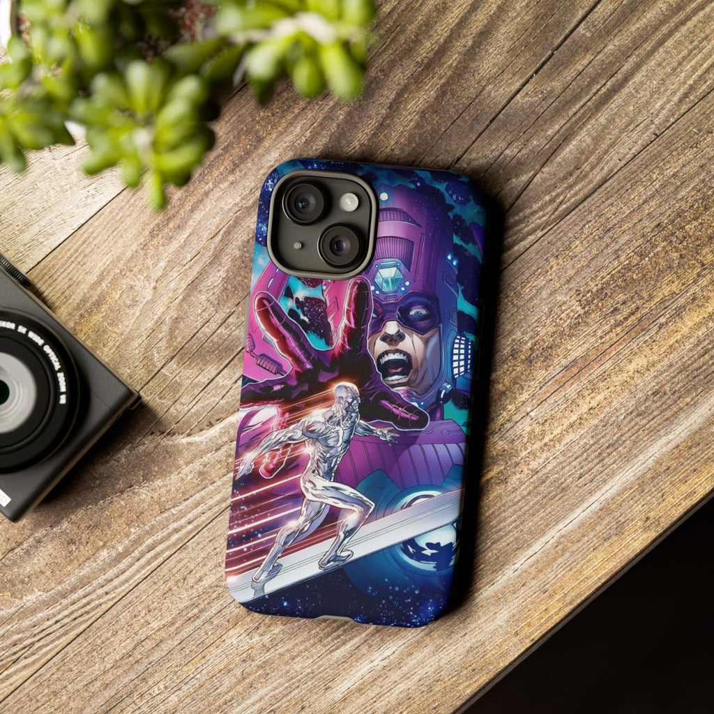 Galactus x Silver Surfer Marvel Phone Case, Tough Cases for iPhones, Samsung, and Pixel