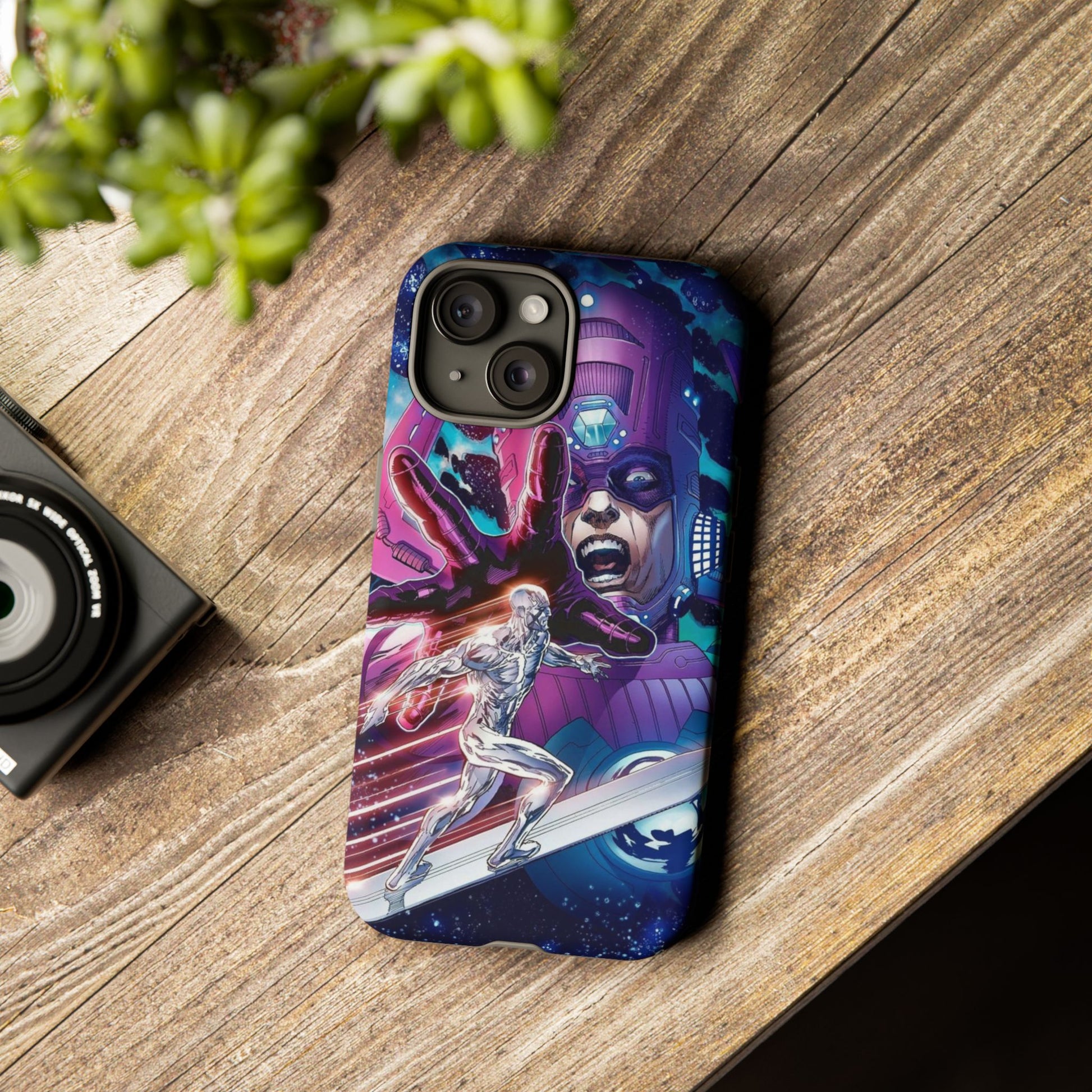 Galactus x Silver Surfer Marvel Phone Case, Tough Cases for iPhones, Samsung, and Pixel