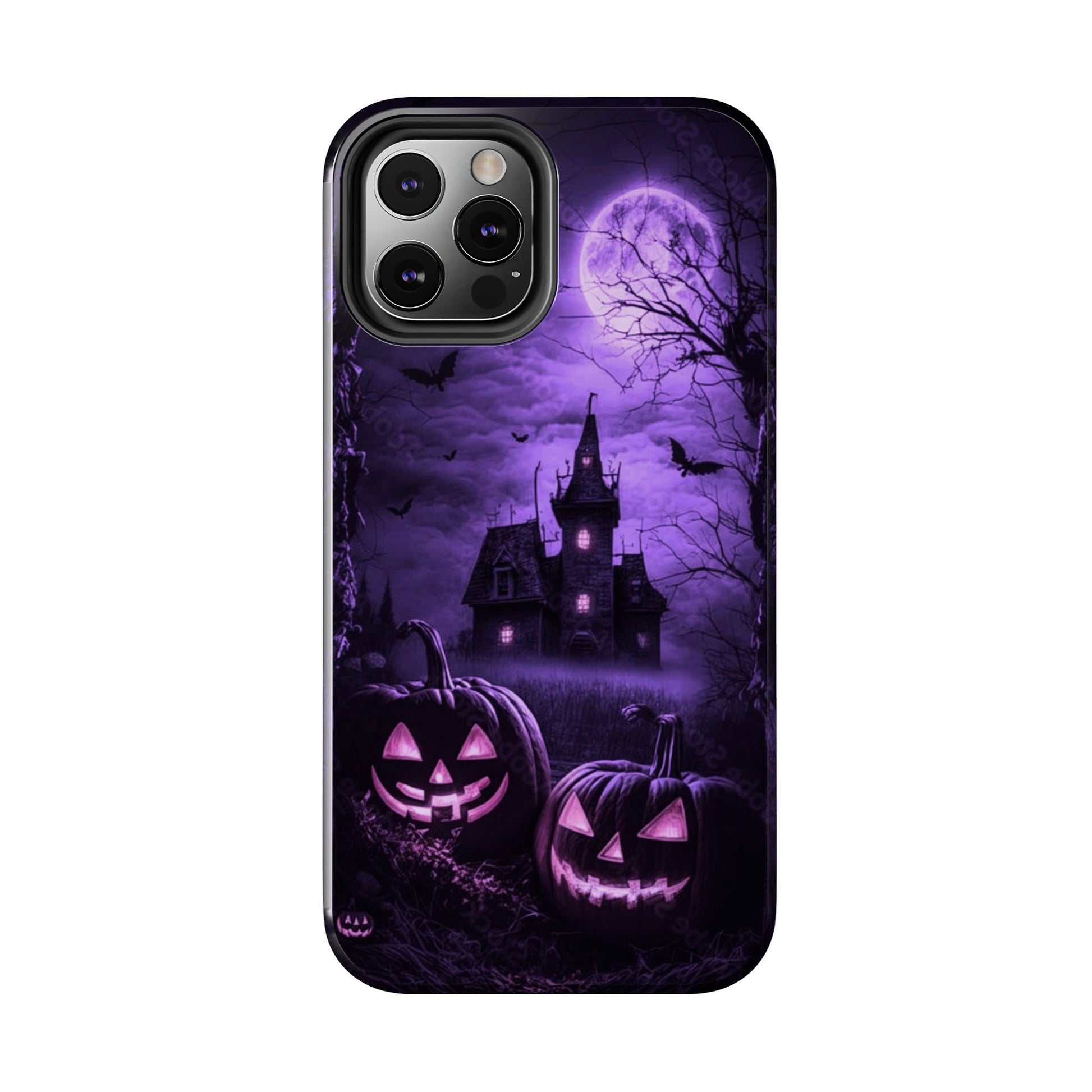 Haunted House Halloween Theme Phone Cases for iPhones & Samsung Phones