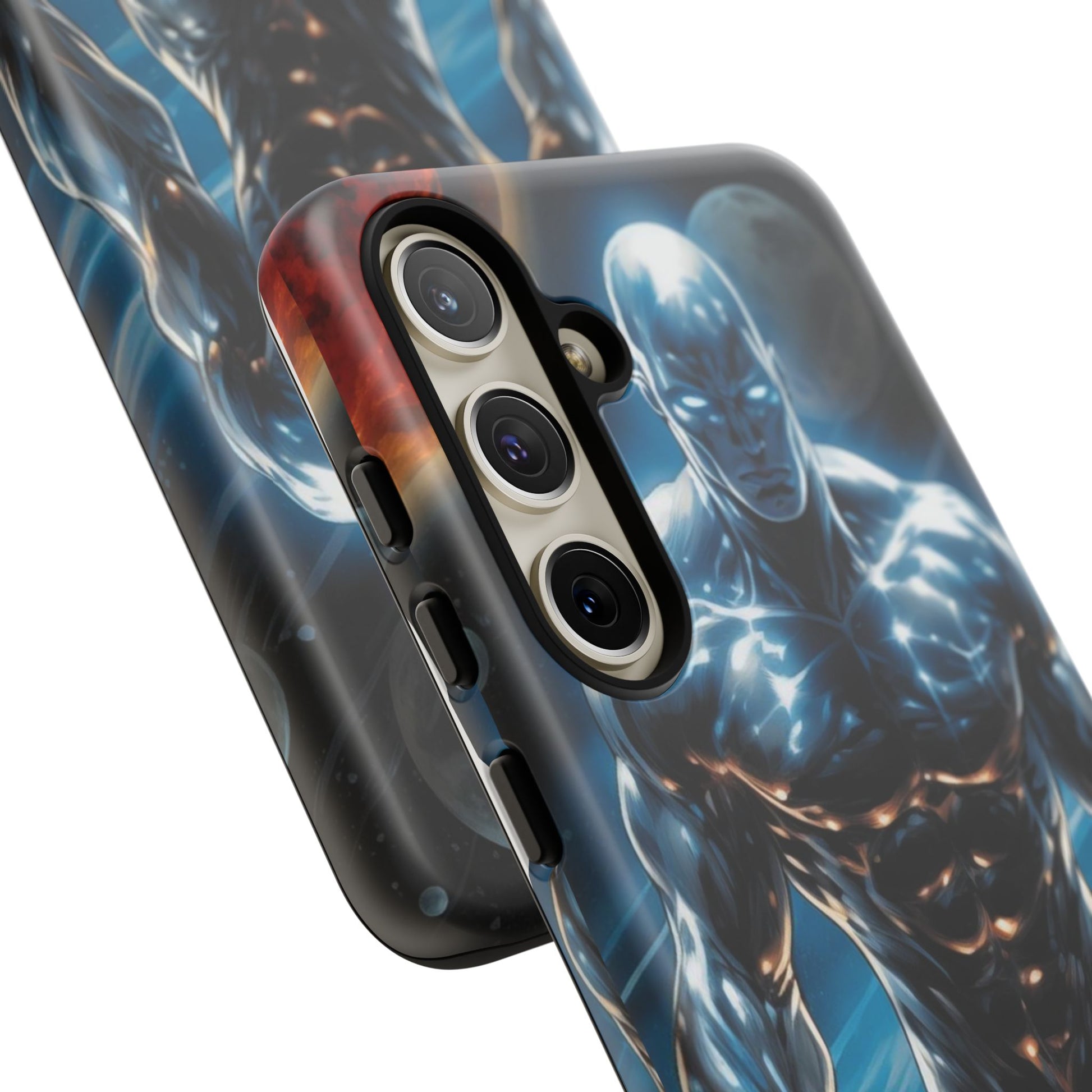 The Silver Surfer Comic Art Phone Case, Tough Cases for iPhones, Samsung, and Pixel