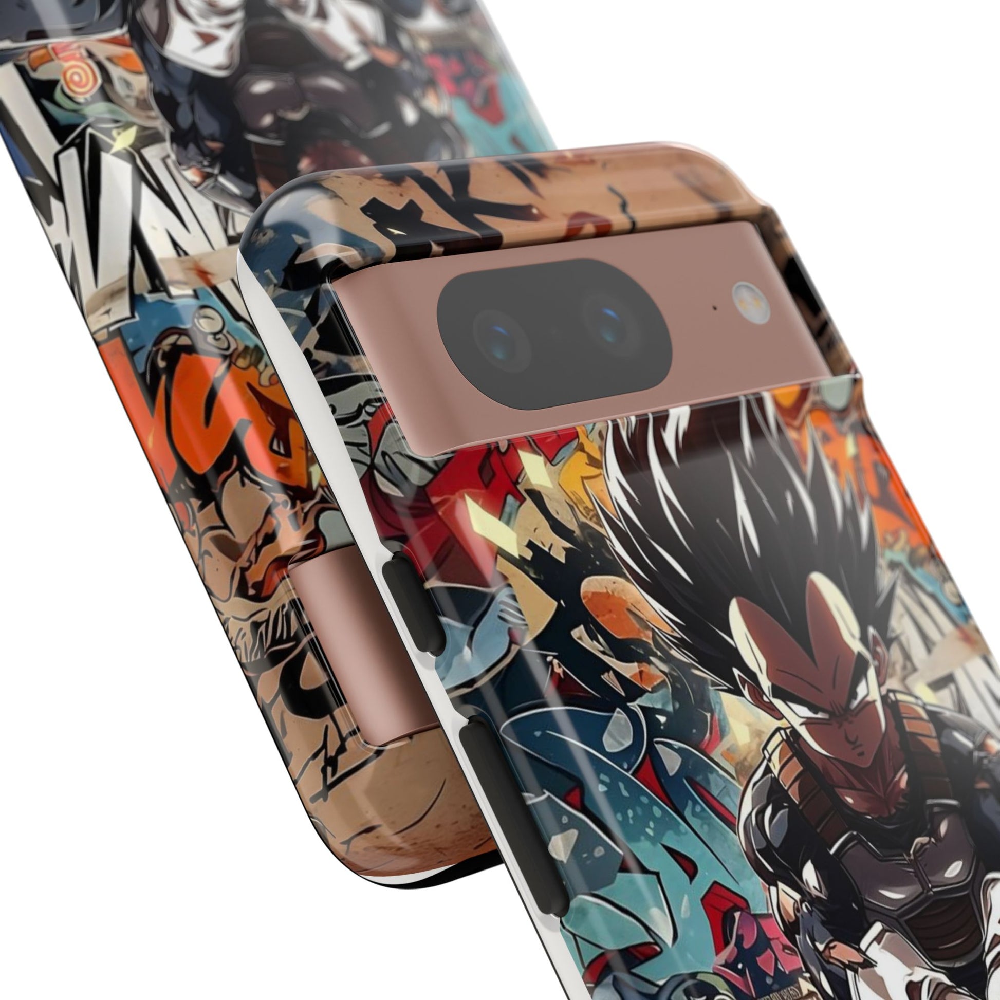 Anime Vegeta Dragon ball Z Tough Cases for iPhones, Samsung, and Pixel