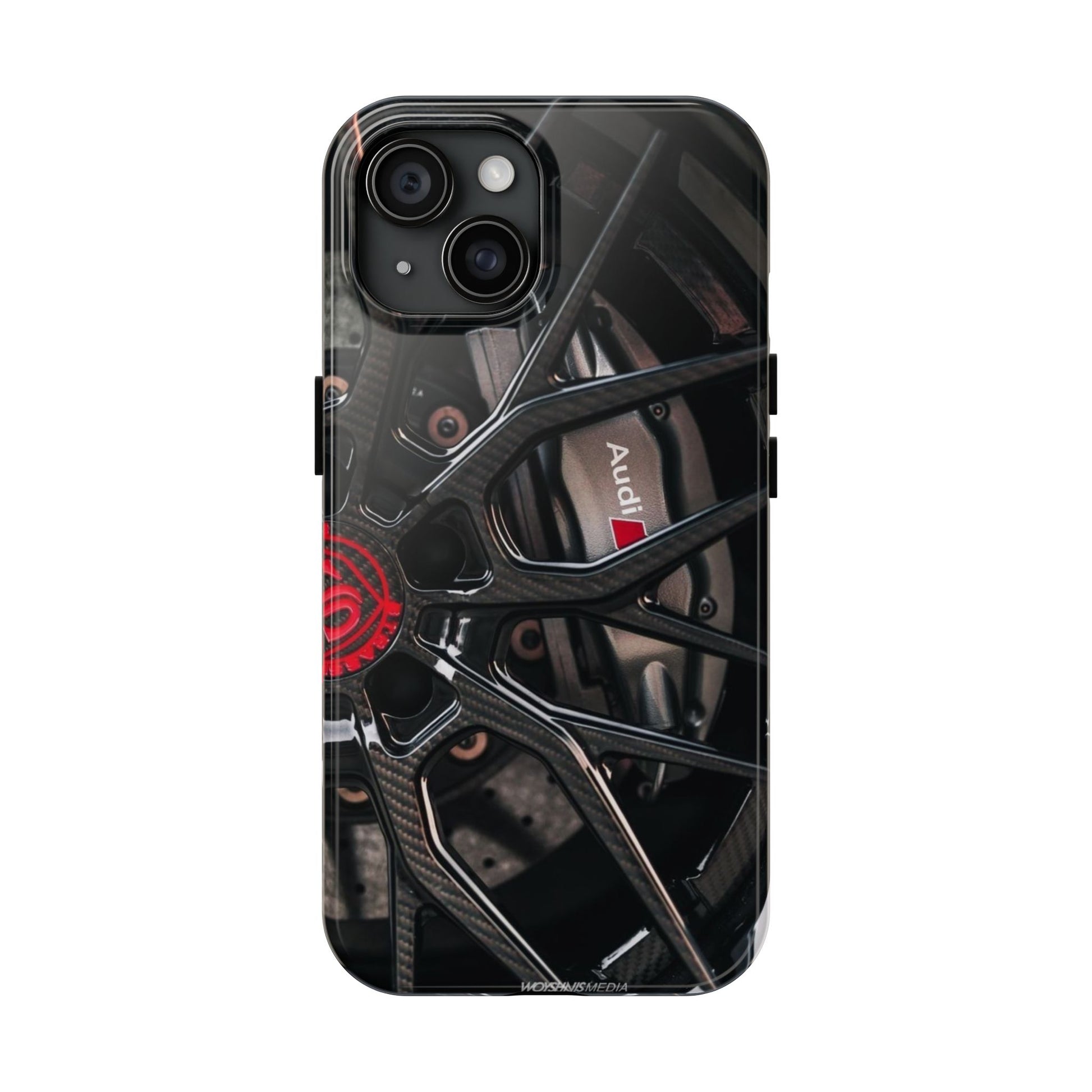 Audi Racing wheels Sports Car Phone Cases for Iphones & Samsung Phones