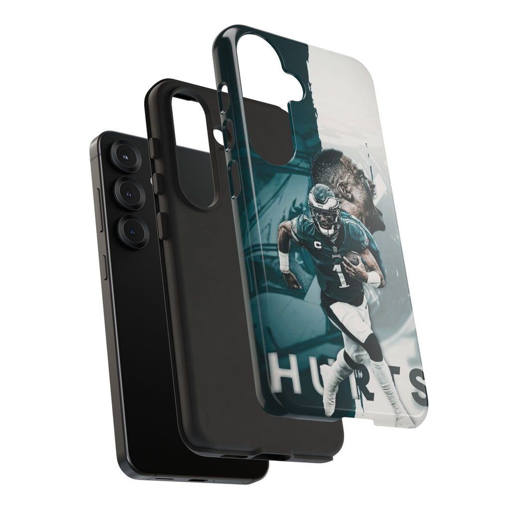 Jalen Hurts Eagles Football Tough Cases for iPhones, Samsung, and Pixel