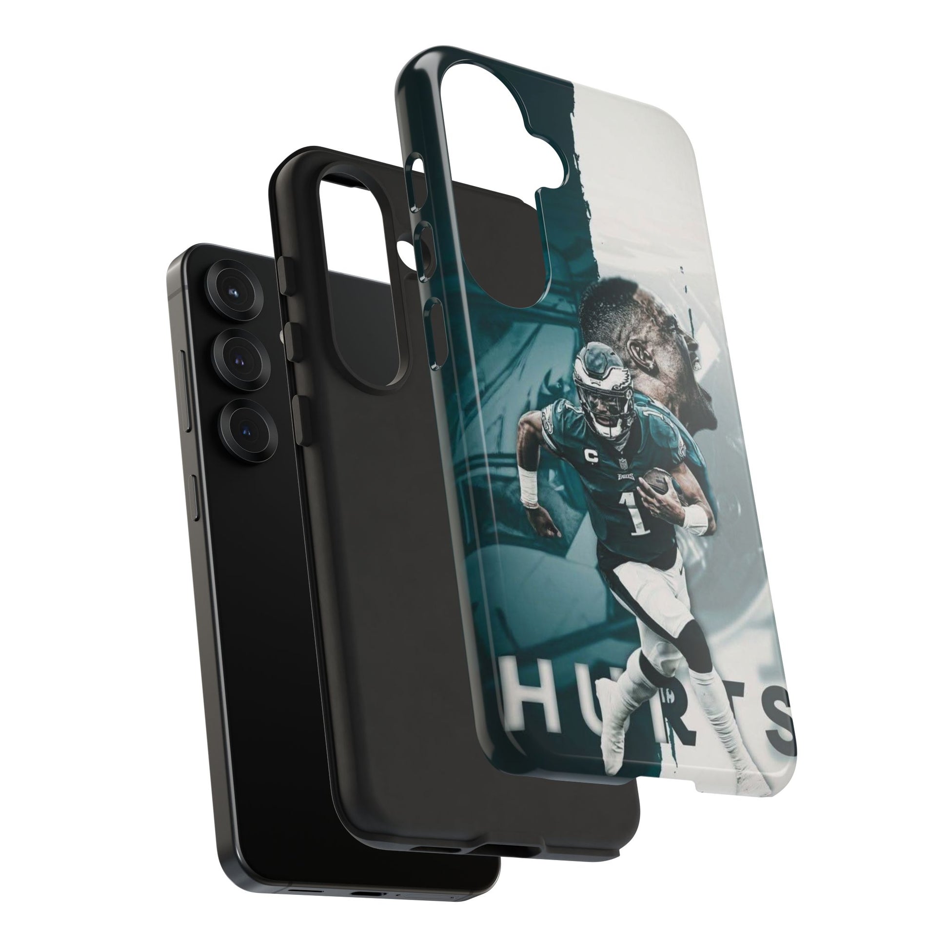 Jalen Hurts Eagles Football Tough Cases for iPhones, Samsung, and Pixel