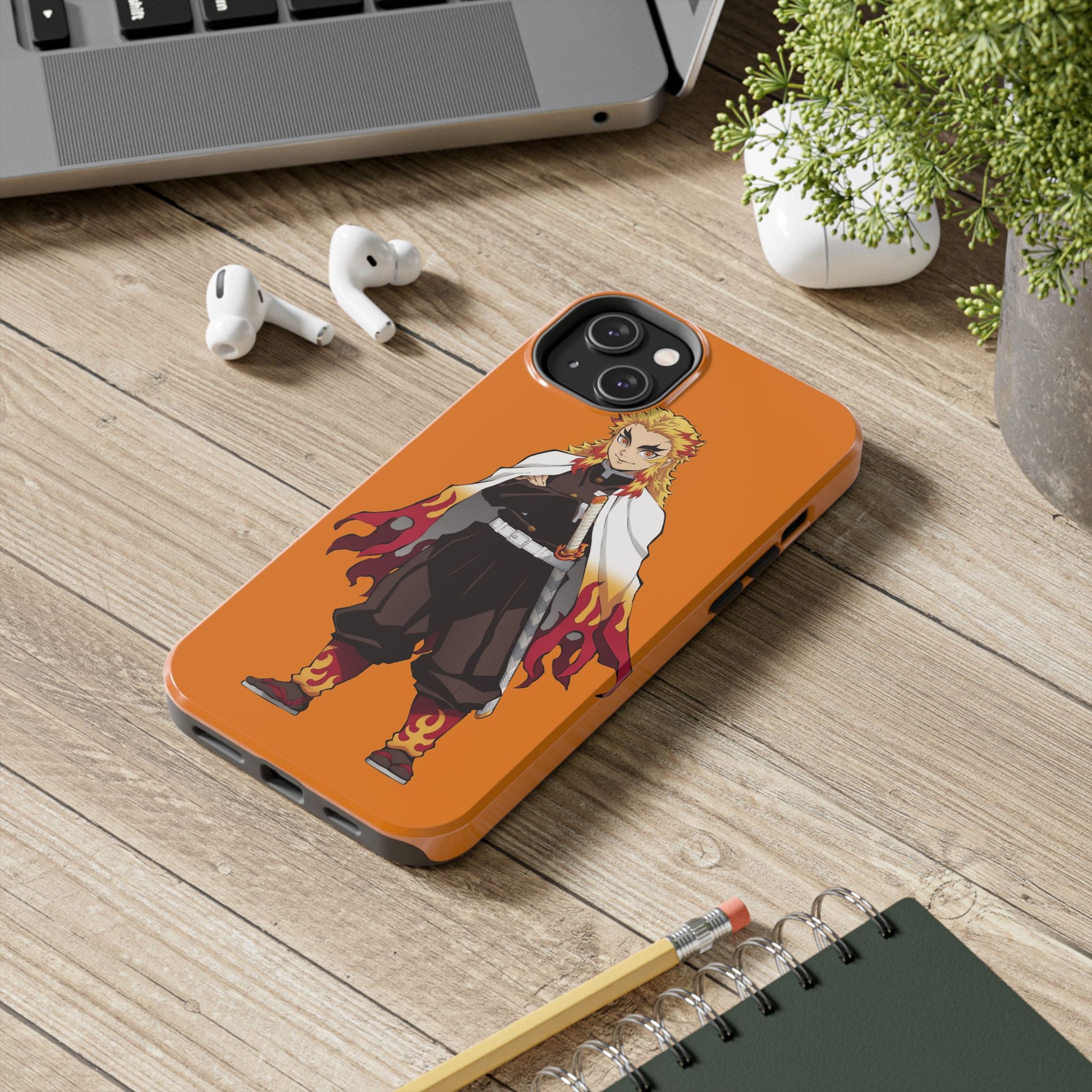Demon Slayer Rengoku Phone Case for iPhone & Samsung Galaxy Phones