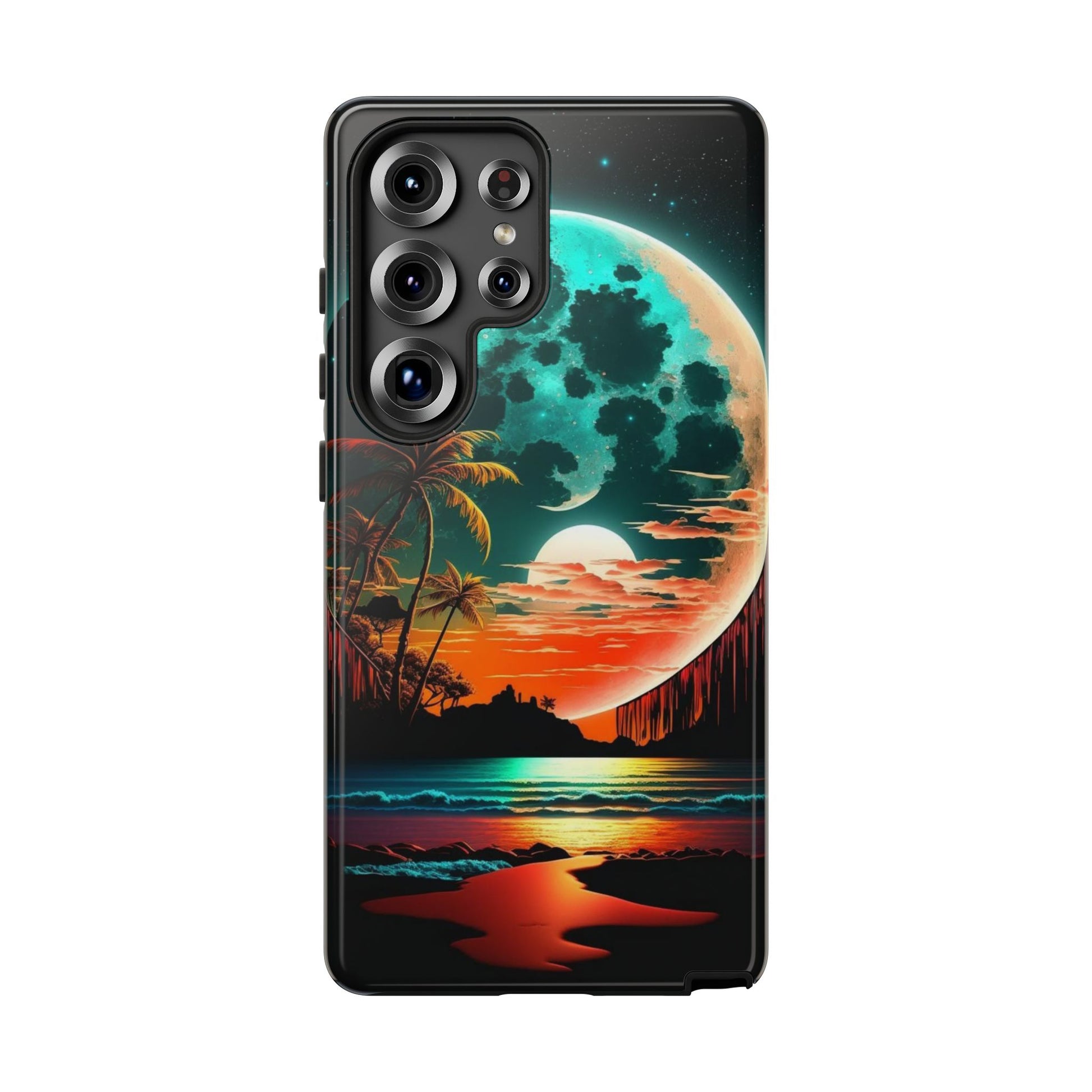 Fantasy Beach Sunset Landscape Phone Case for iPhone, Samsung Galaxy, & Pixel Phones