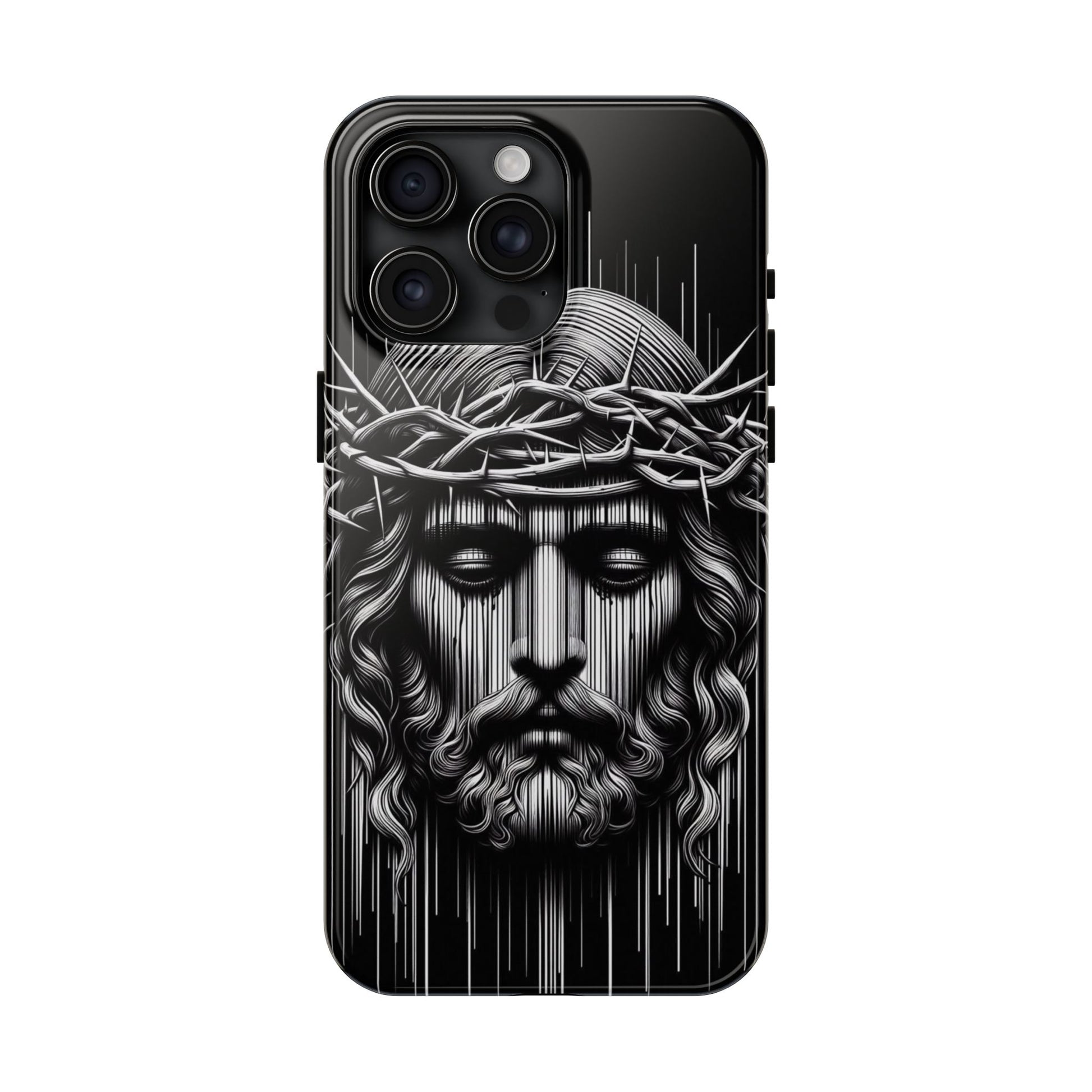 Jesus The King Crown Christian Phone Cases for iPhones & Samsung Phones