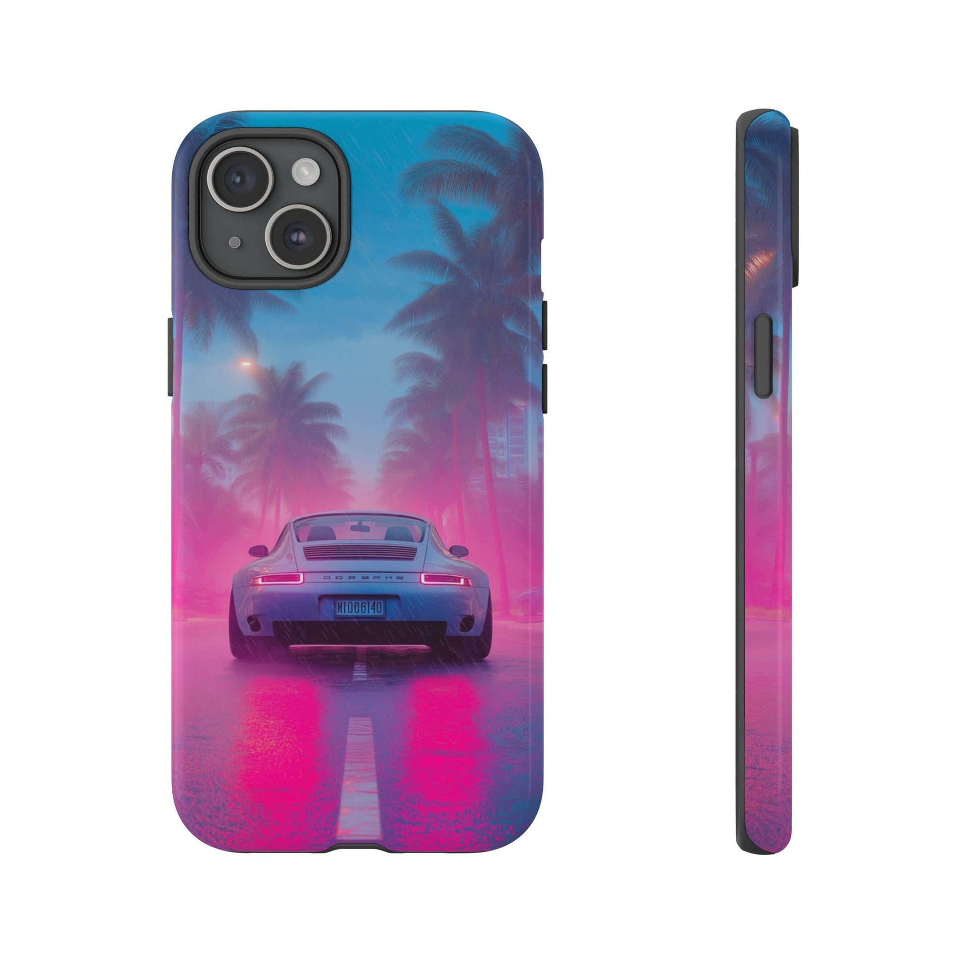 Miami Vice Porsche Phone Case for iPhone, Samsung Galaxy, & Pixel Phones