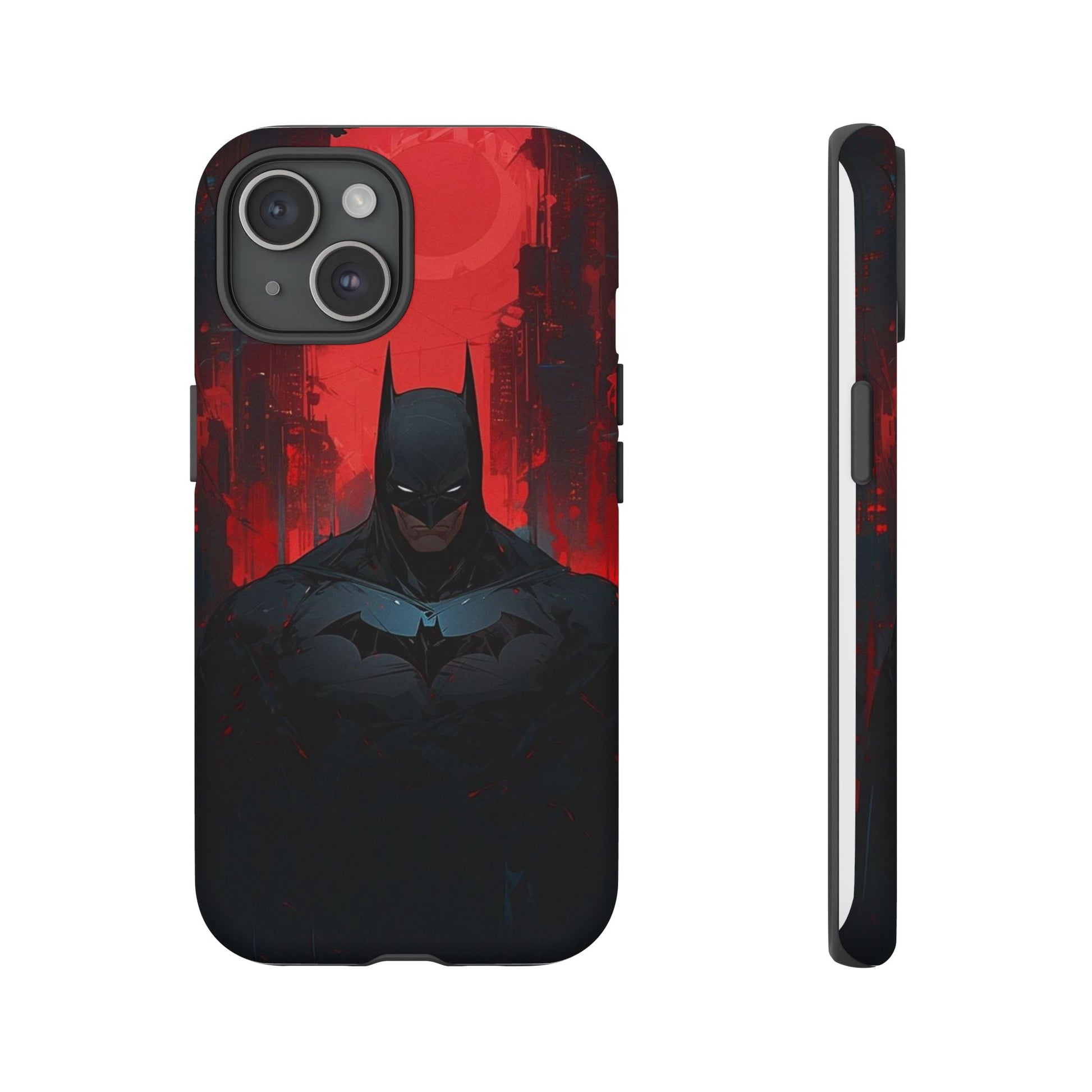 The Dark Knight Batman Tough Cases for iPhones, Samsung, and Pixel