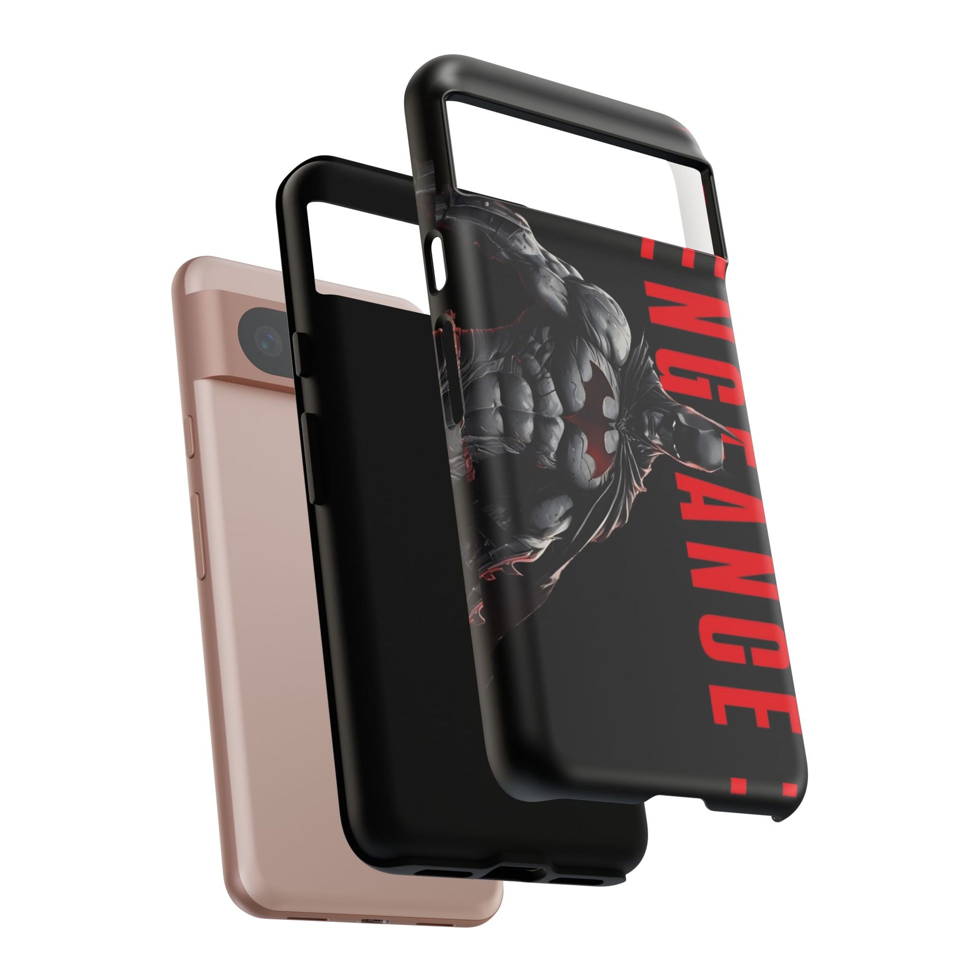 DC Comics Batman Vengence Tough Cases for iPhones, Samsung, and Pixel