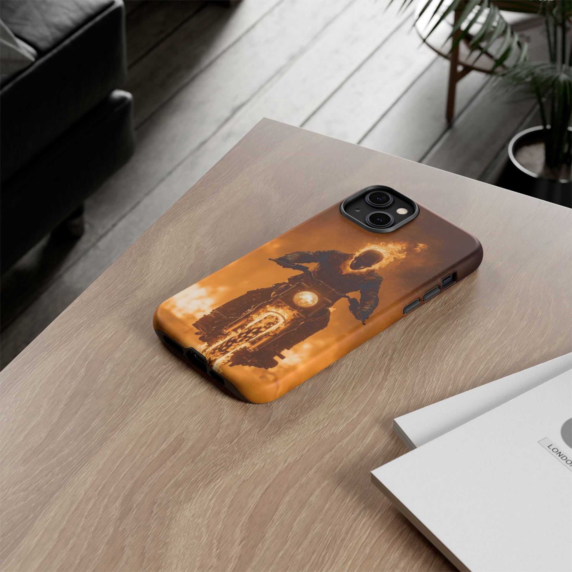 Marvel's Ghostrider Tough Cases for iPhones, Samsung, and Pixel
