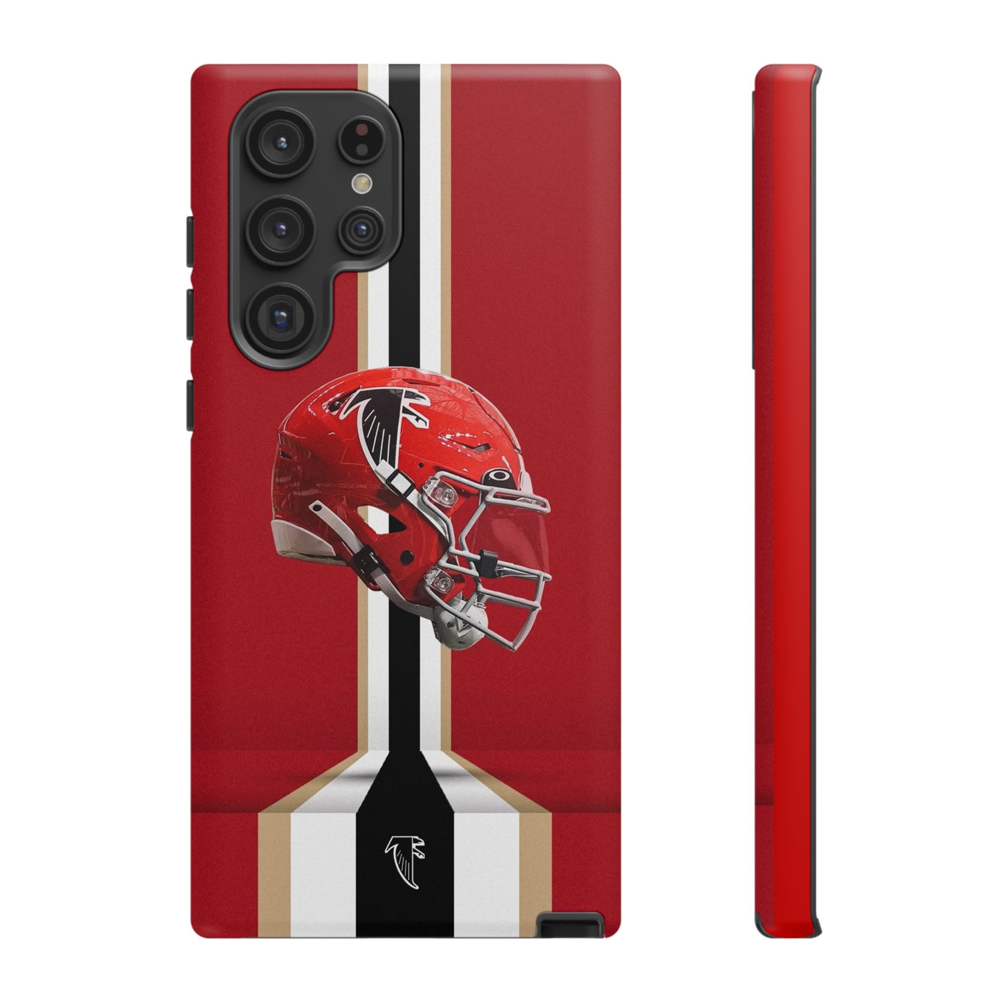 Atlanta Falcons Football Helmet Logo Tough Cases for iPhones, Samsung, and Pixel