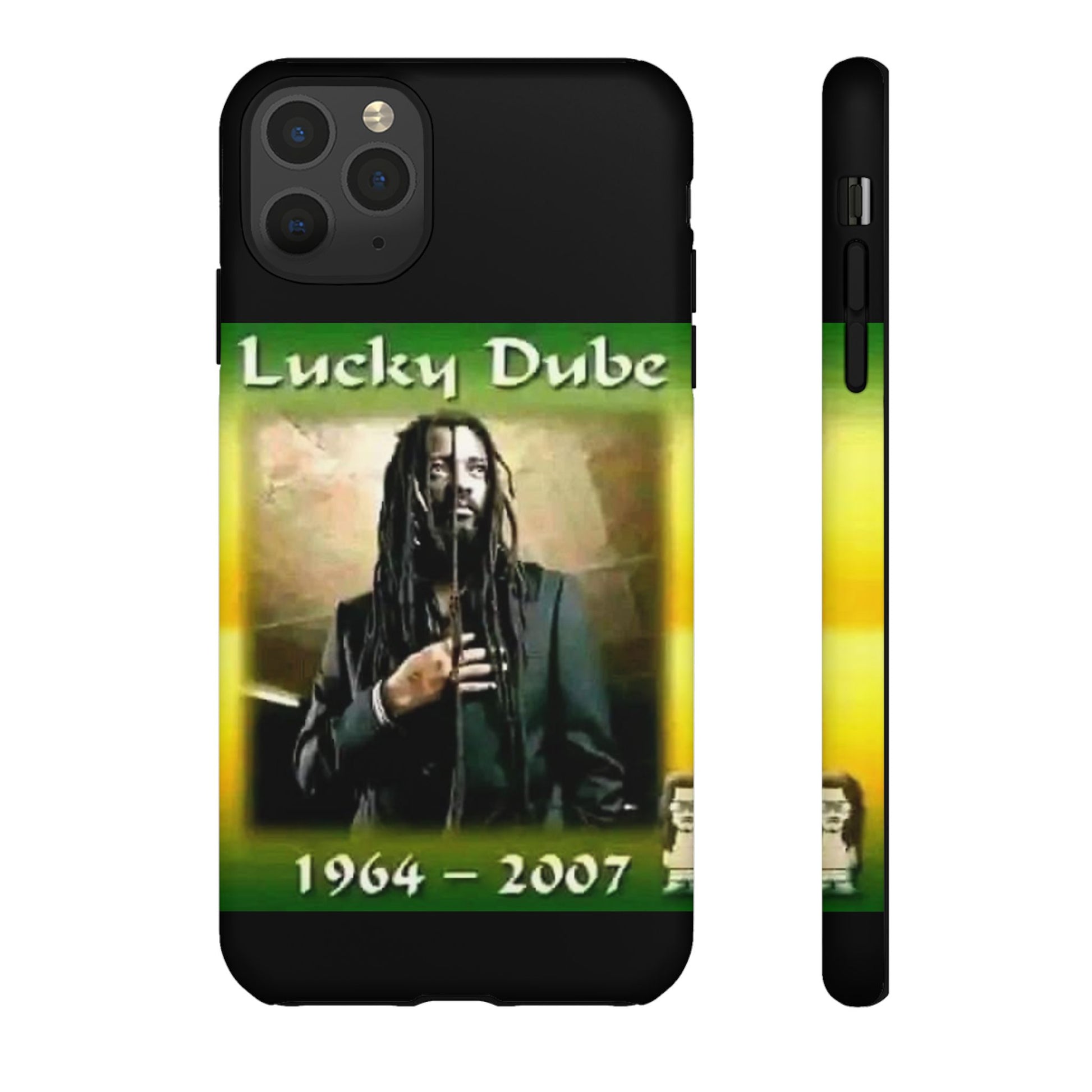 Lucky Dube Tough Cases for iPhones, Samsung, and Pixel