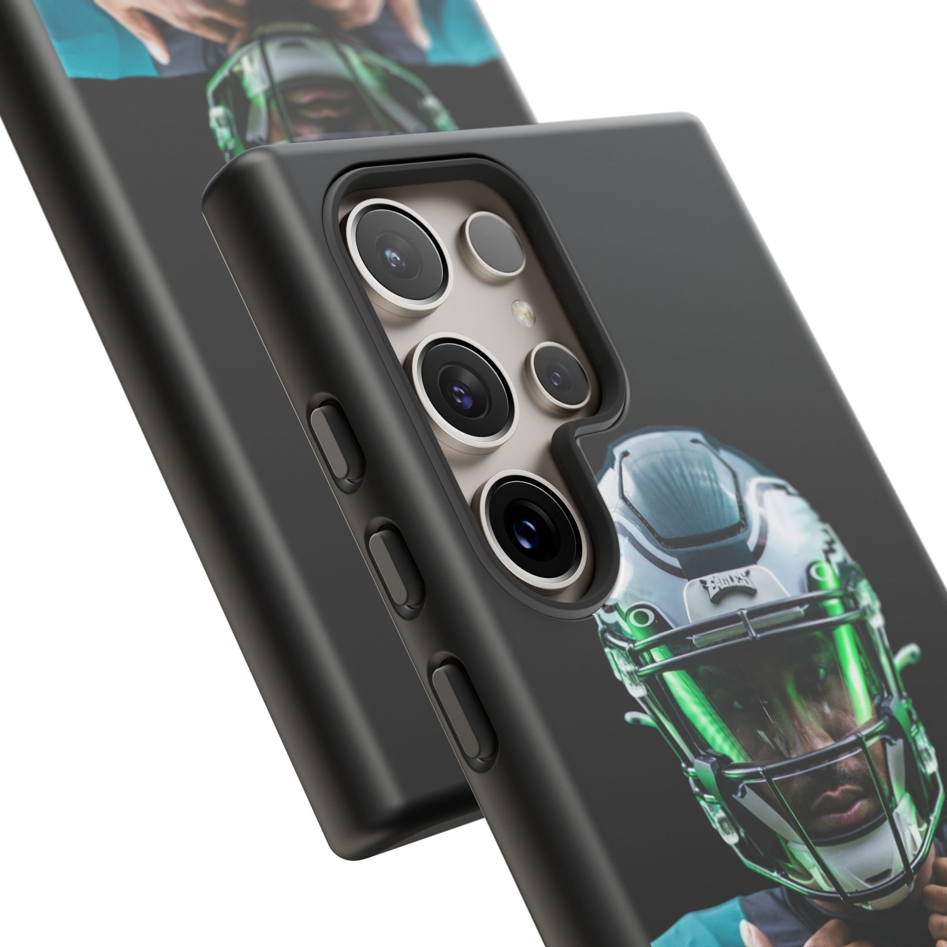 Eagles Football Jalen Hurts Tough Cases for iPhones, Samsung, and Pixel