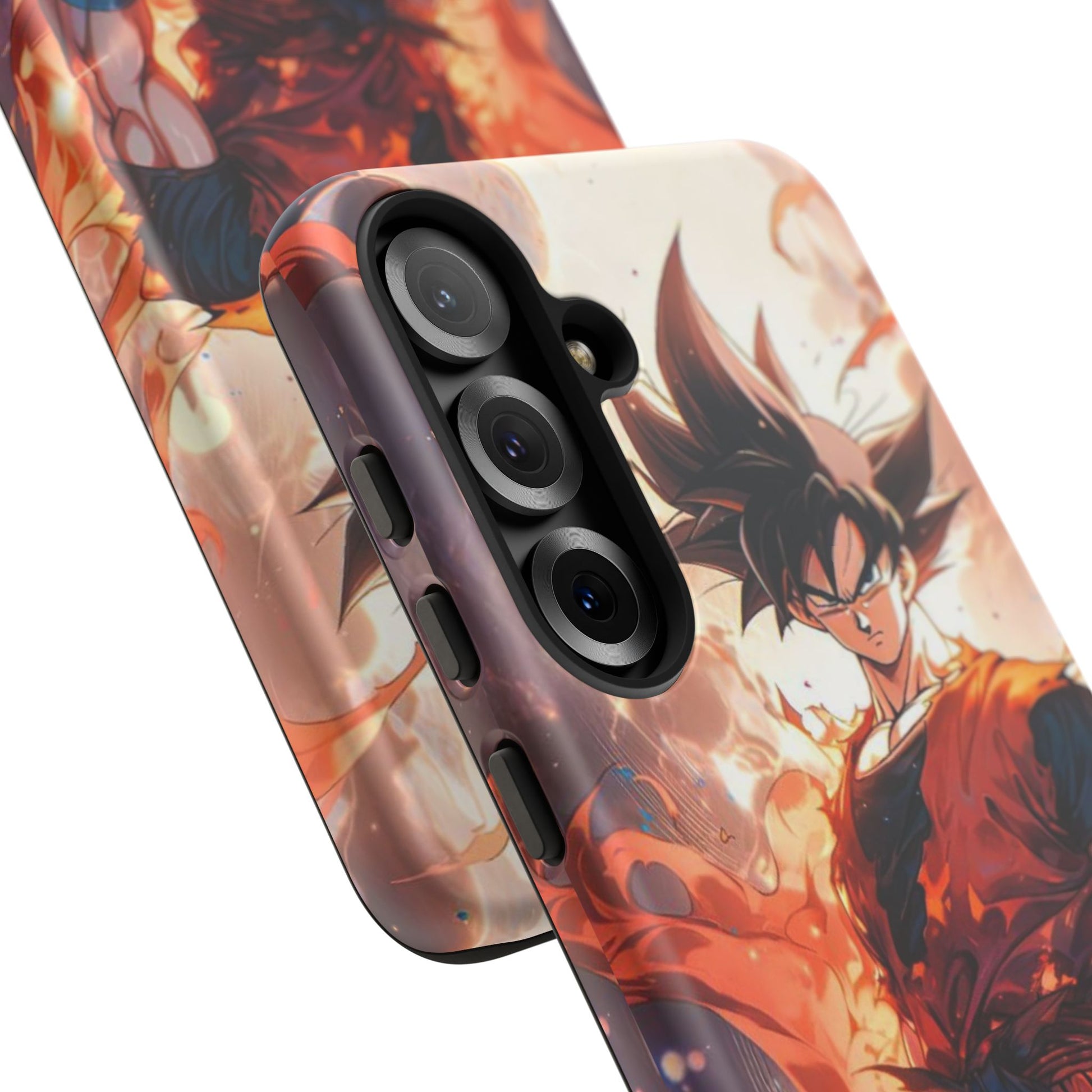Anime Manga Dragon Ball Z Goku Tough Cases for iPhones, Samsung, and Pixel