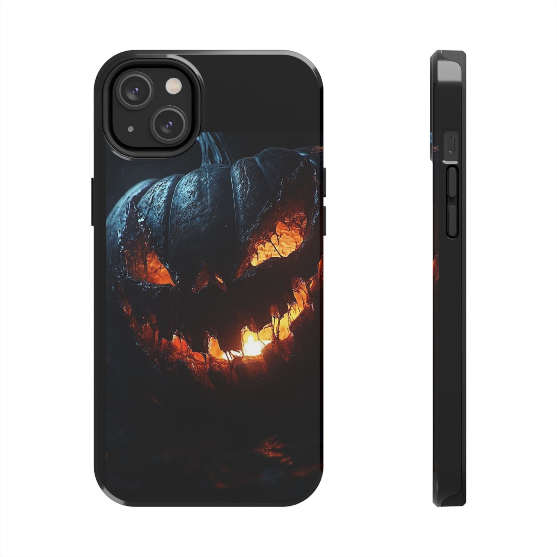 Scary Pumpkin Halloween Theme Phone Cases for iPhones & Samsung Phones