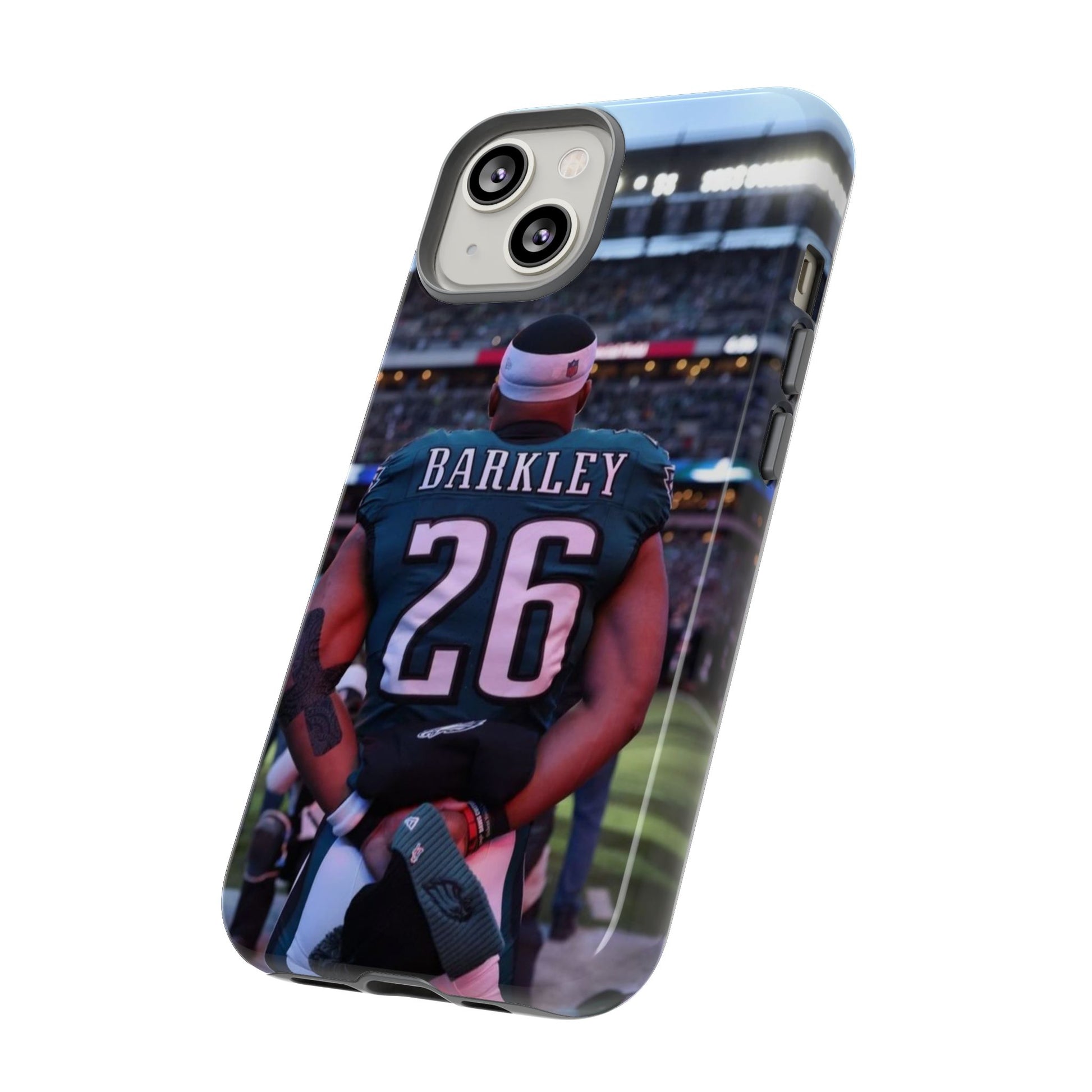 Eagles Football Saquon Barkley Tough Cases for iPhones, Samsung, and Pixel