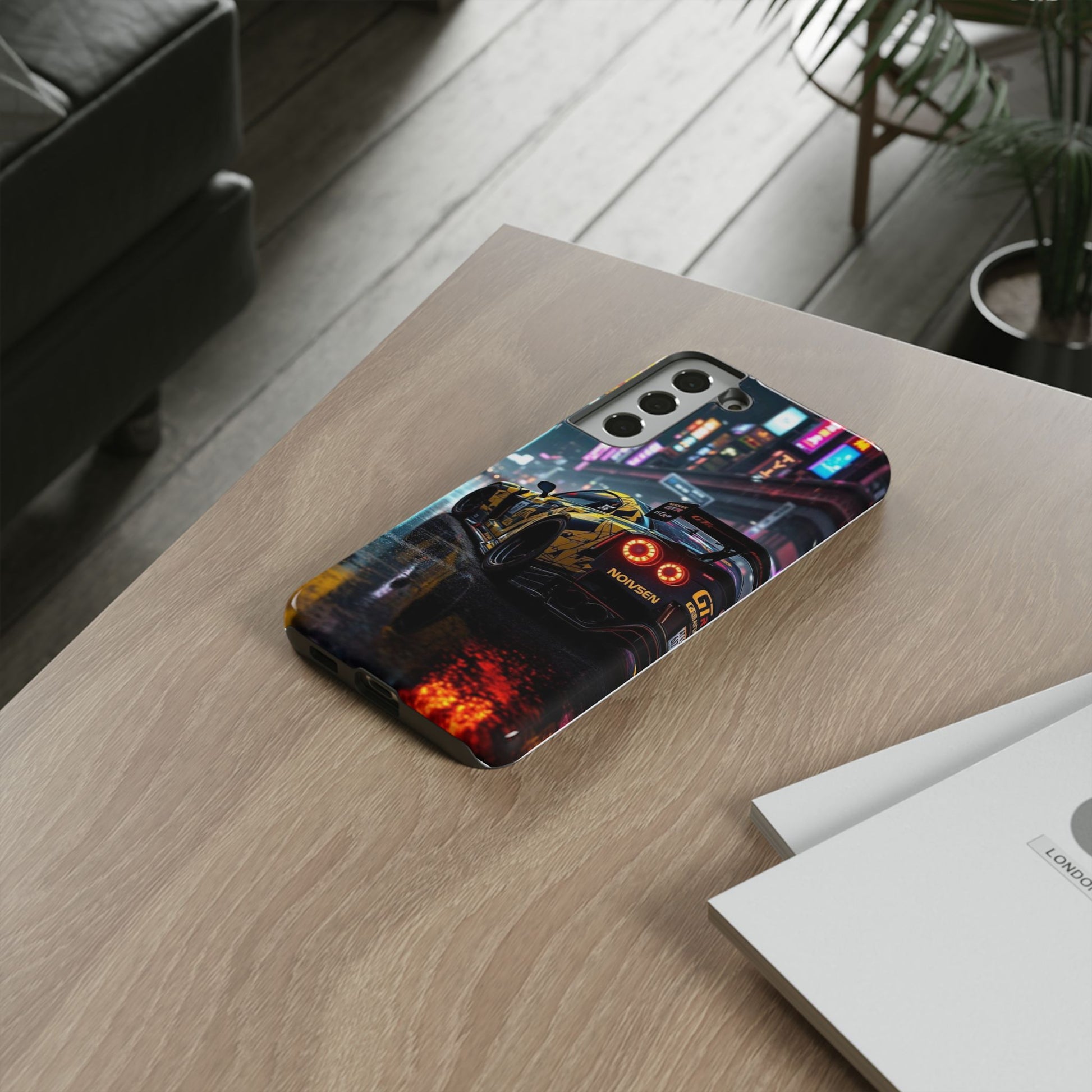 Nissan GTR in Japan Art Tough Cases for iPhones, Samsung, and Pixel