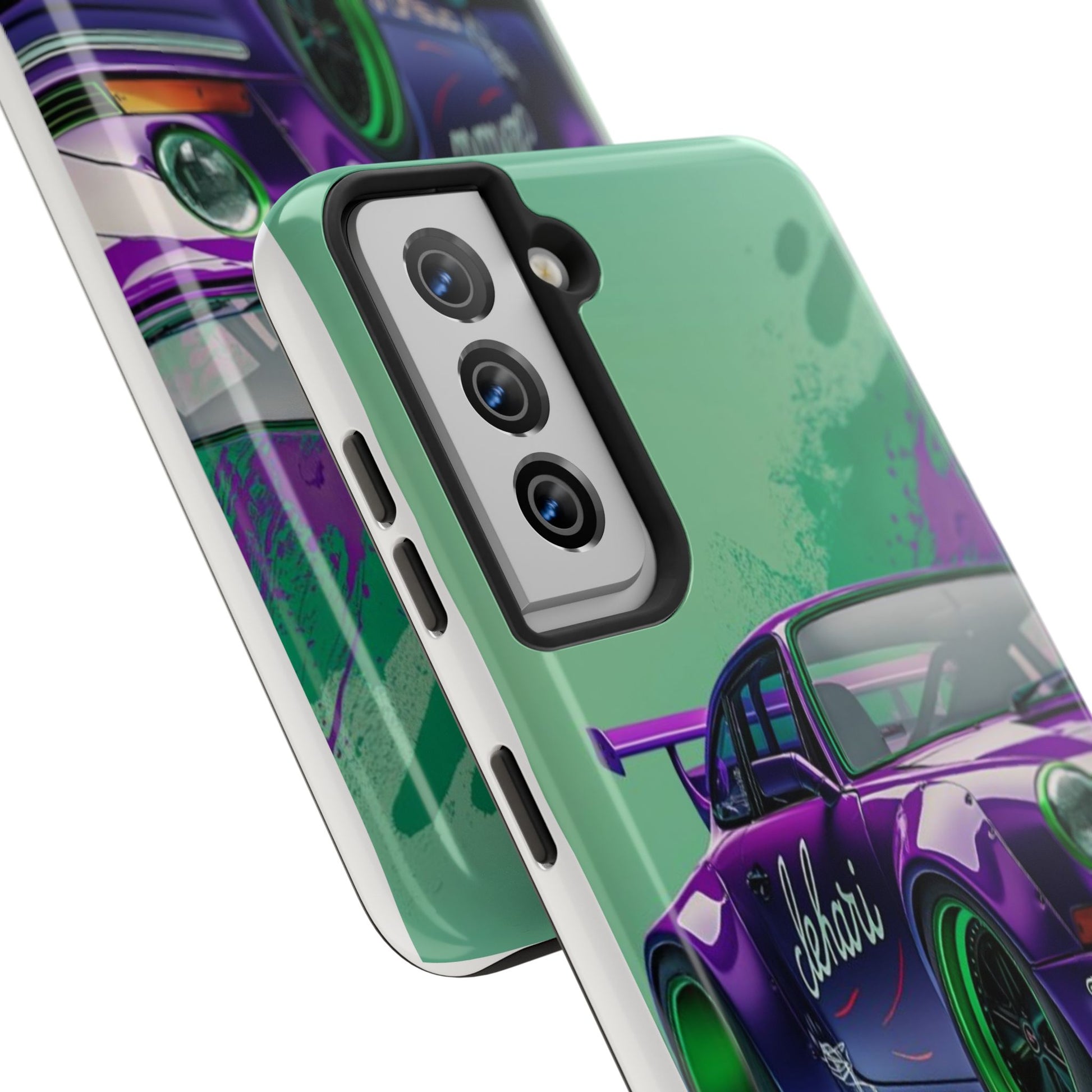 Purple 911 Carerra GT Theme Phone Case for iPhone & Samsung Galaxy Phones