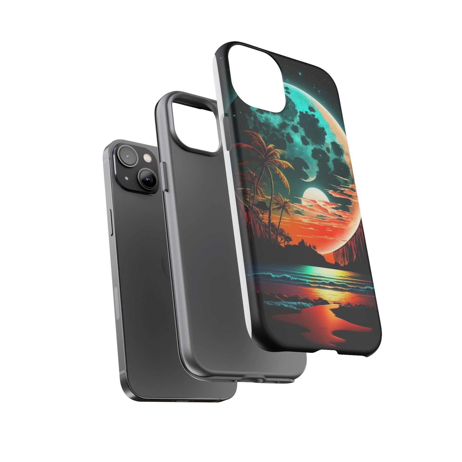 Fantasy Beach Sunset Landscape Phone Case for iPhone, Samsung Galaxy, & Pixel Phones