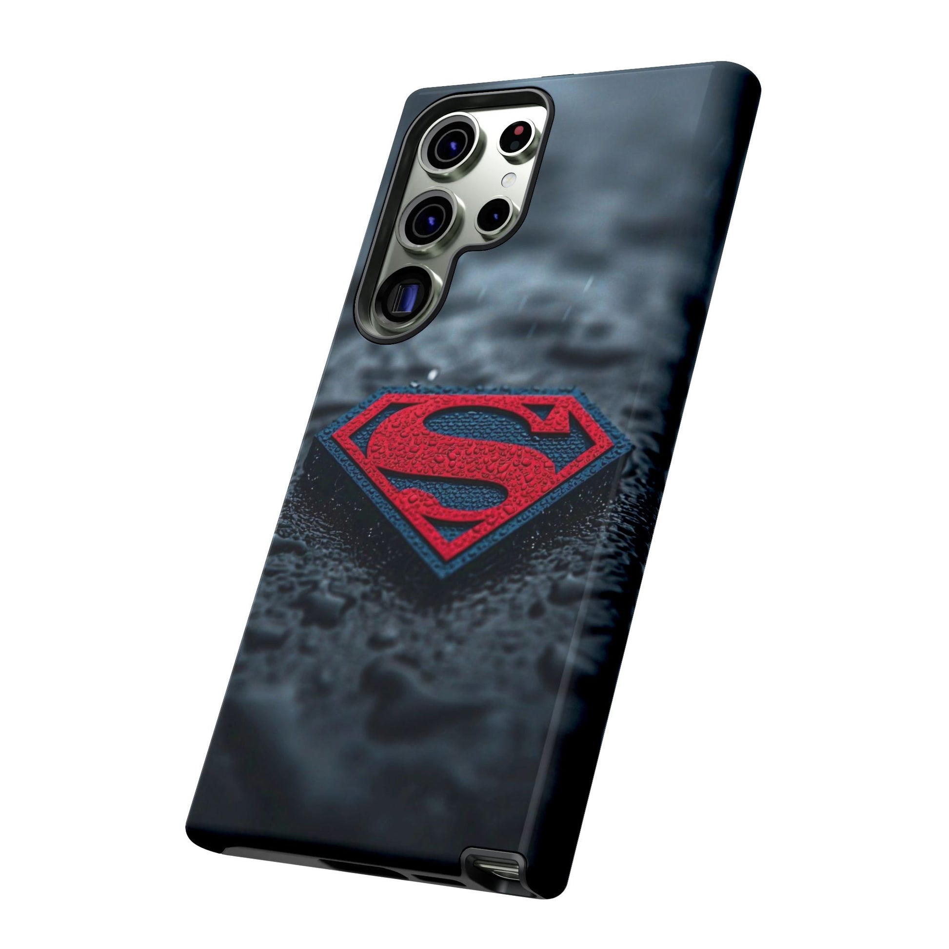 Superman Logo Tough Cases for iPhones, Samsung, and Pixel