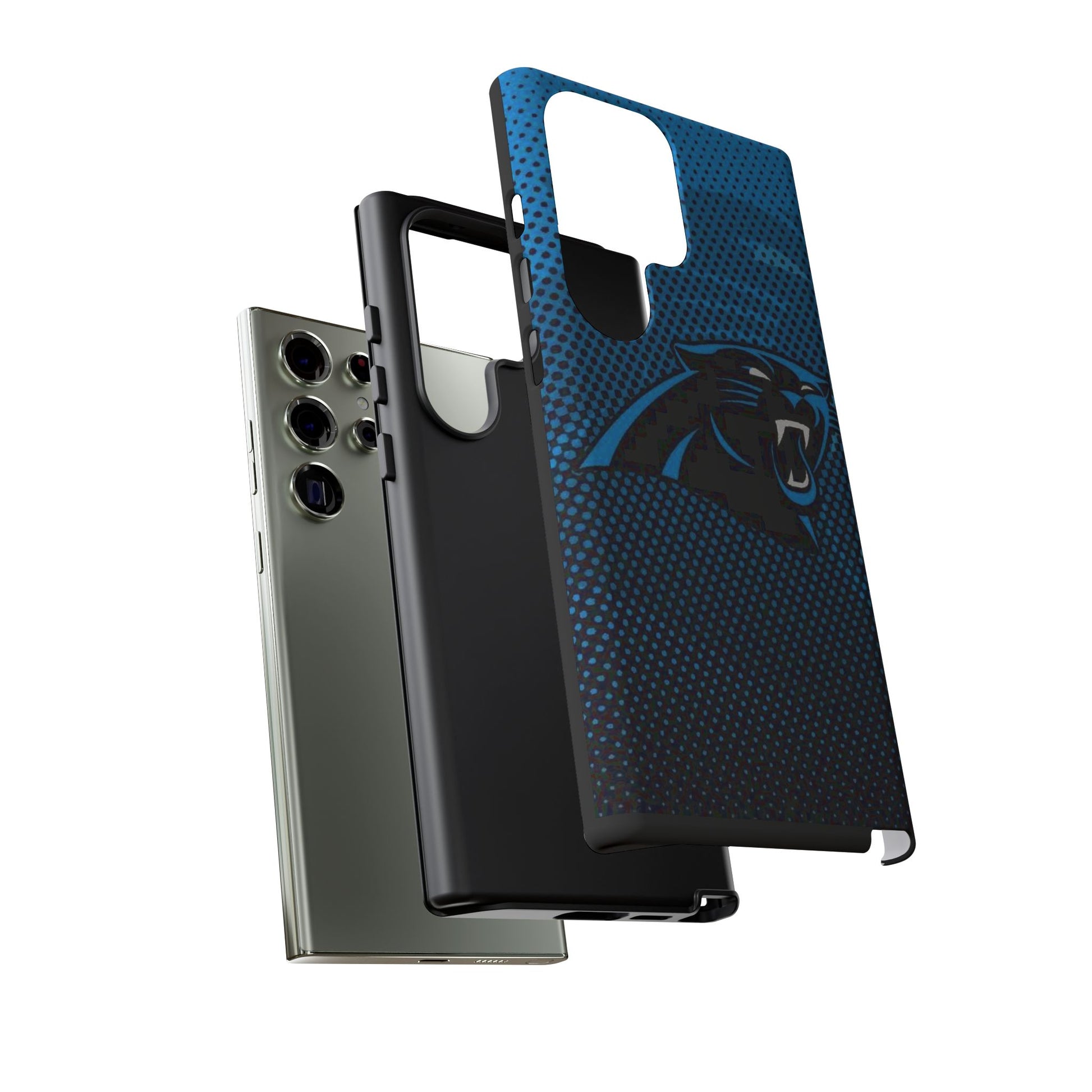 Carolina Panthers Football Logo Tough Cases for iPhones, Samsung, and Pixel
