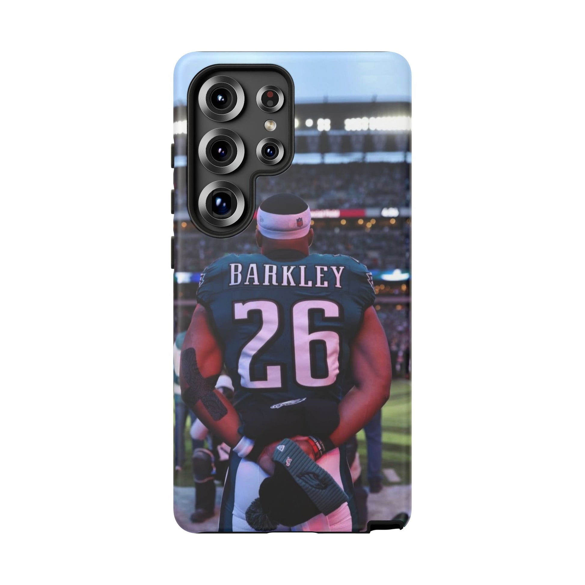 Eagles Football Saquon Barkley Tough Cases for iPhones, Samsung, and Pixel