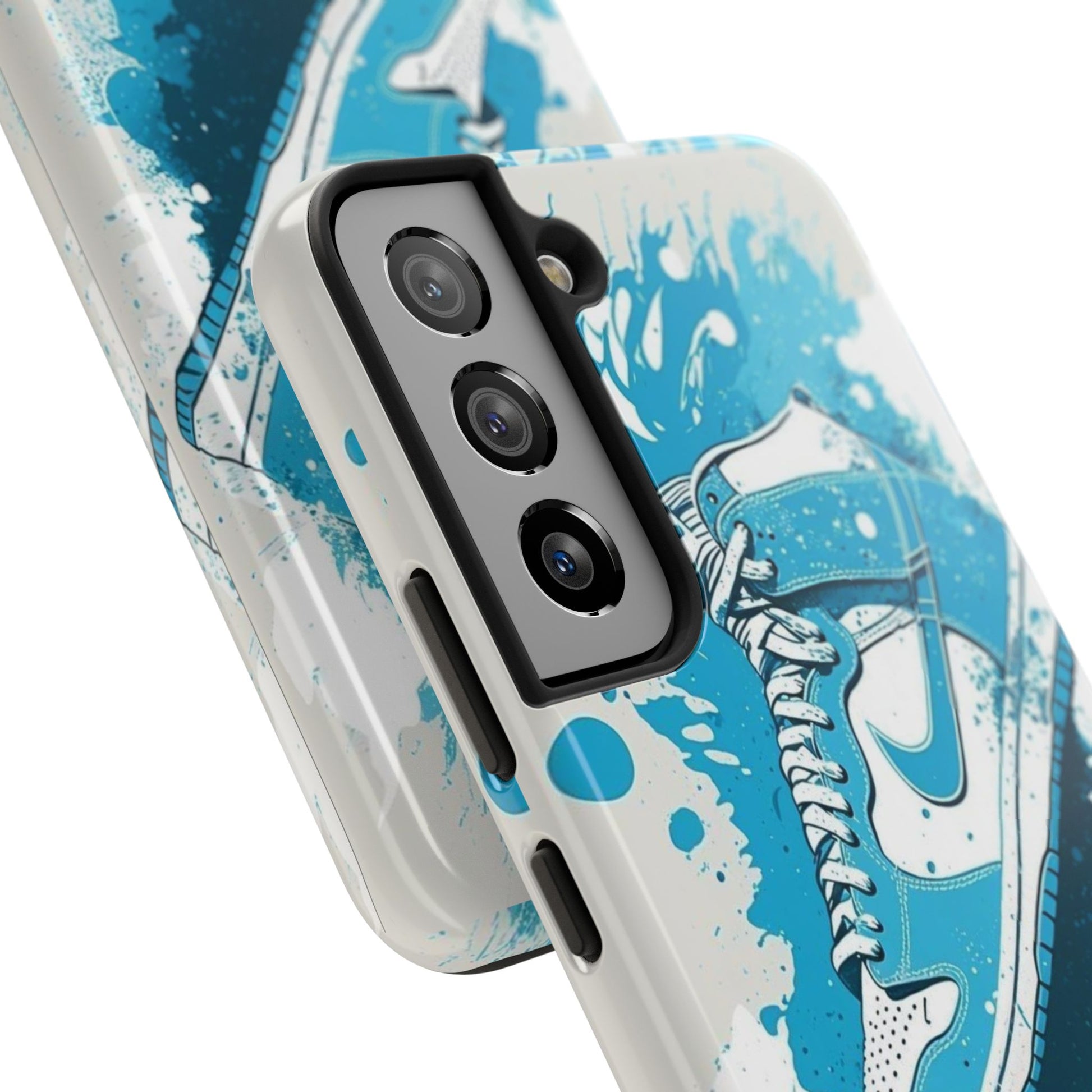 Baby Blue Jordan's Theme Phone Cases for Iphones & Samsung Phones
