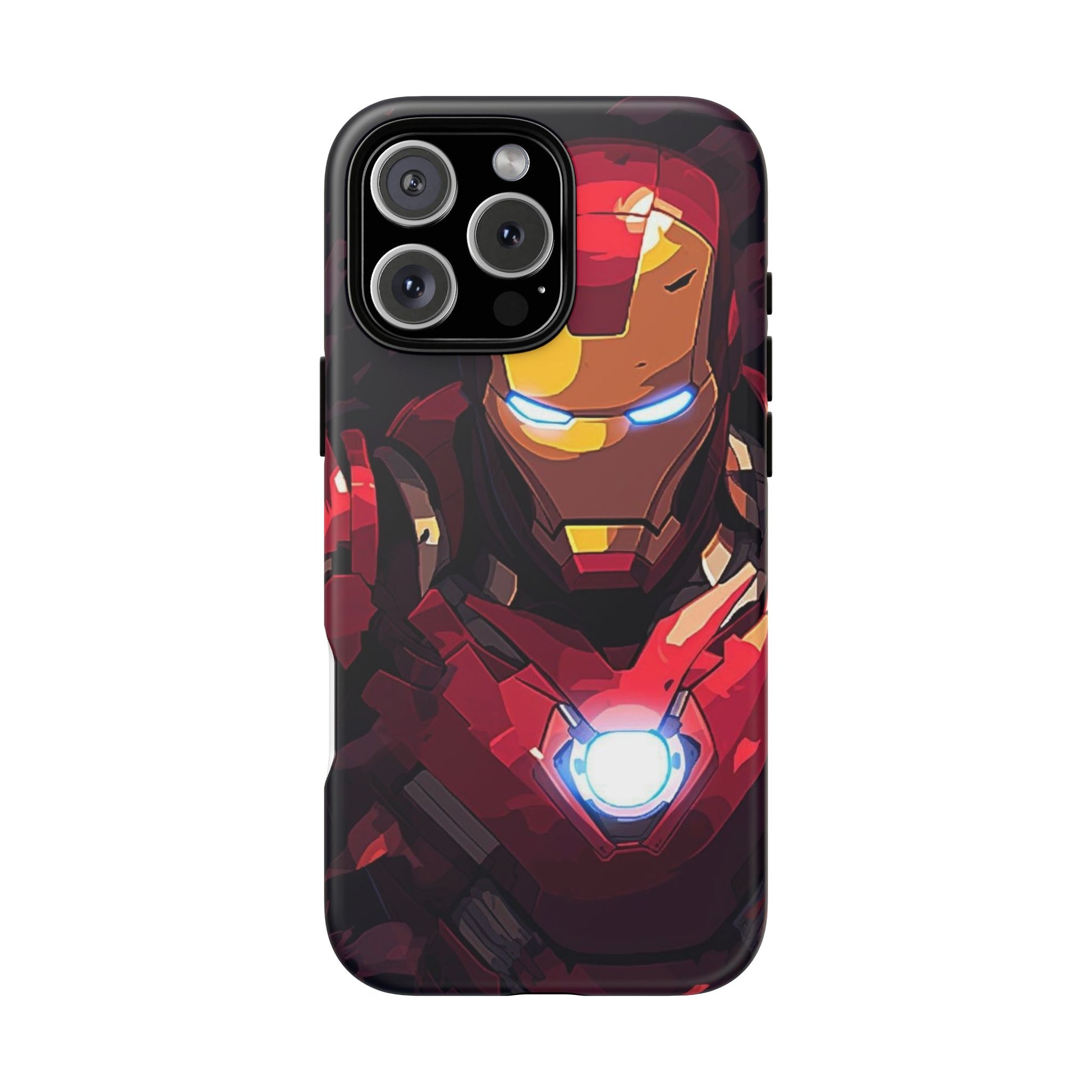 Invincible Iron Man Tough Cases for iPhones, Samsung, and Pixel