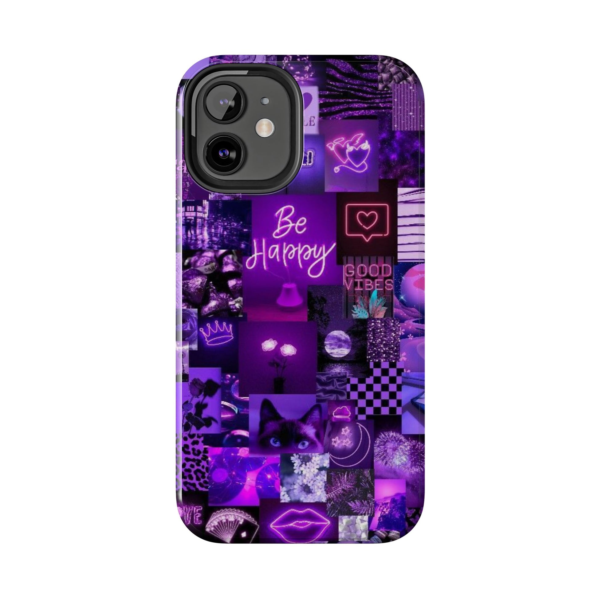 Be Happy Themed Tough Phone Cases for Iphones & Samsung Phones