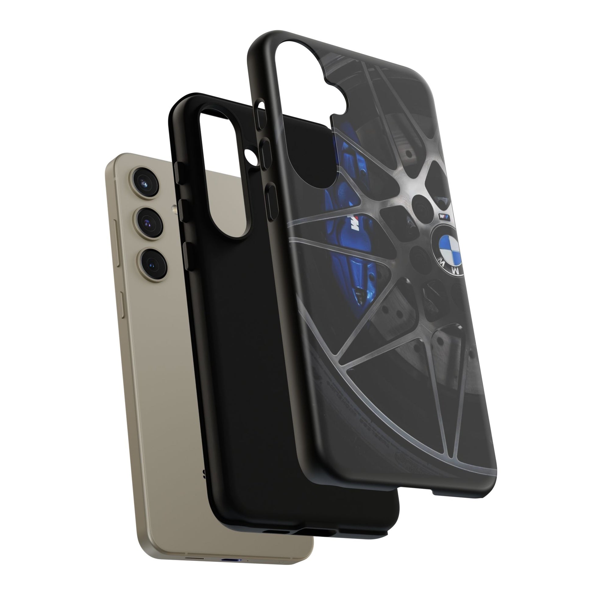 BMW M3 Racing Wheels Tough Cases for iPhones, Samsung, and Pixel
