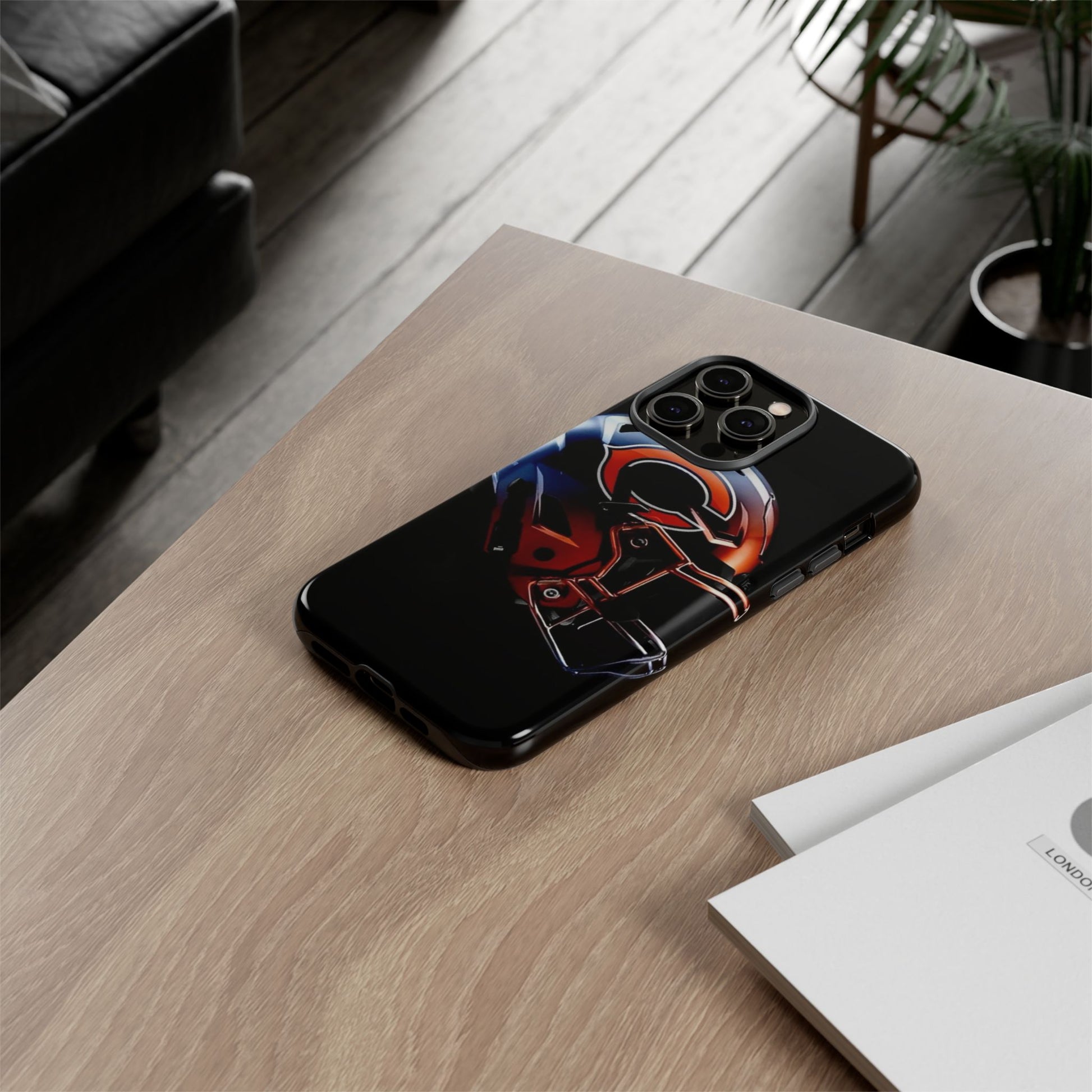 Football Helmet Chicago Bears Phone Case, Tough Cases for iPhones, Samsung, and Pixel