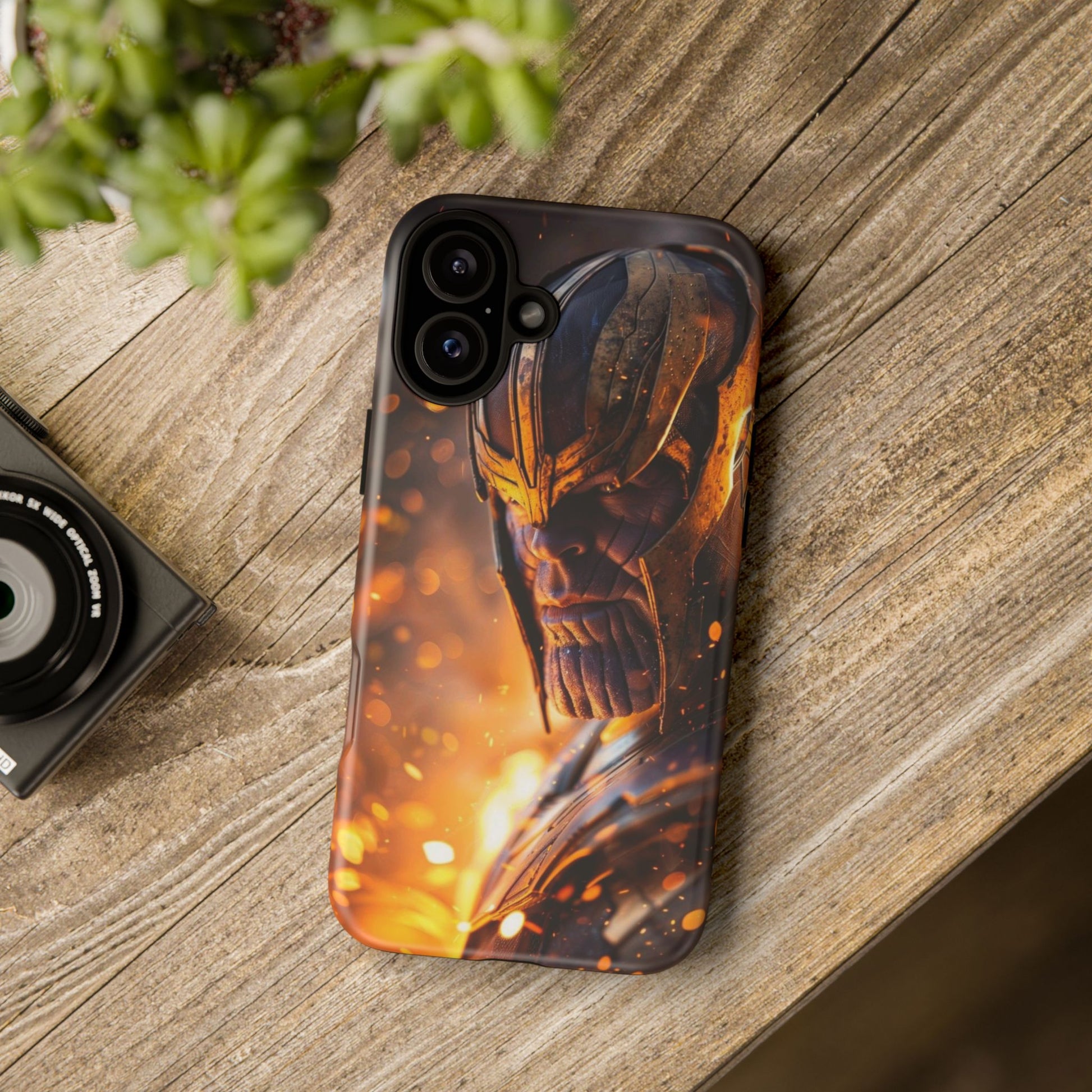Marvel Villain Thanos Tough Cases for iPhones, Samsung, and Pixel