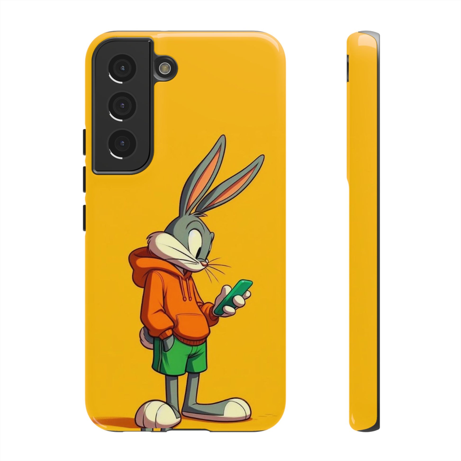 Bugs Bunny Tough Cases for iPhones, Samsung, and Pixel