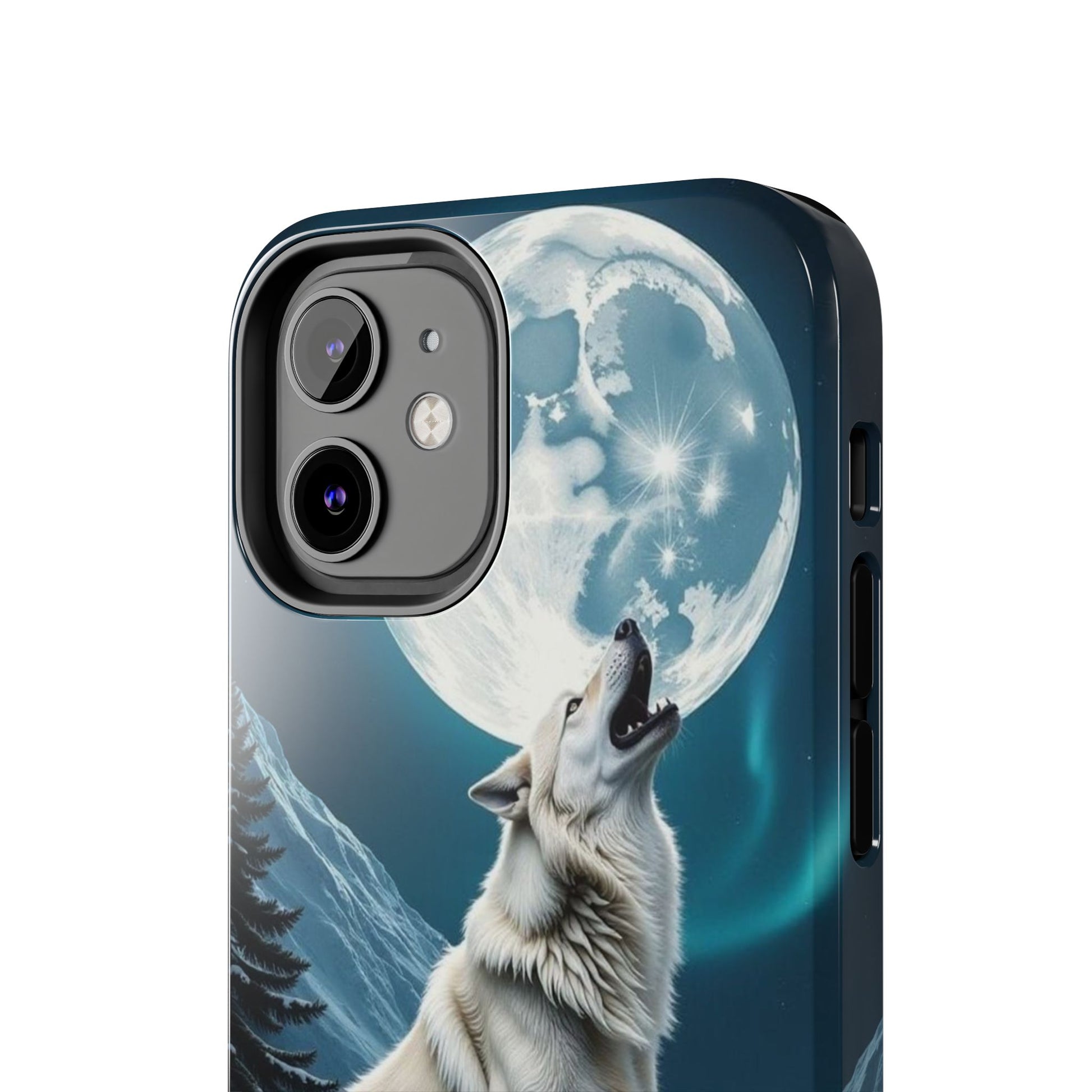 Howling Wolf Theme Phone Cases for iPhones & Samsung Phones