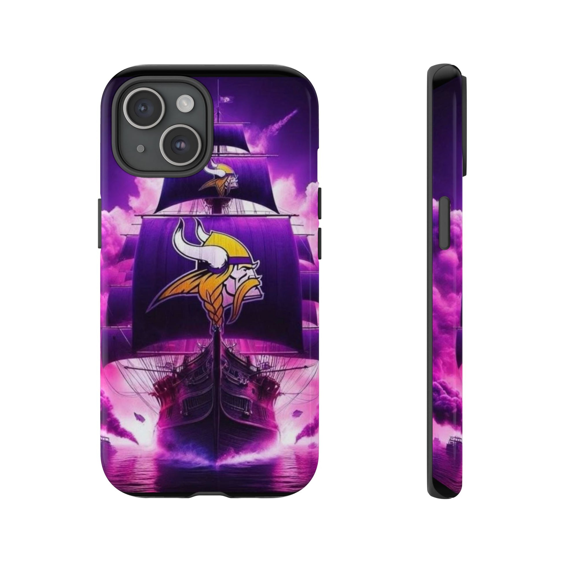 Minnesota Vikings Ship Football Phone Case, Tough Cases for iPhones, Samsung, and Pixel