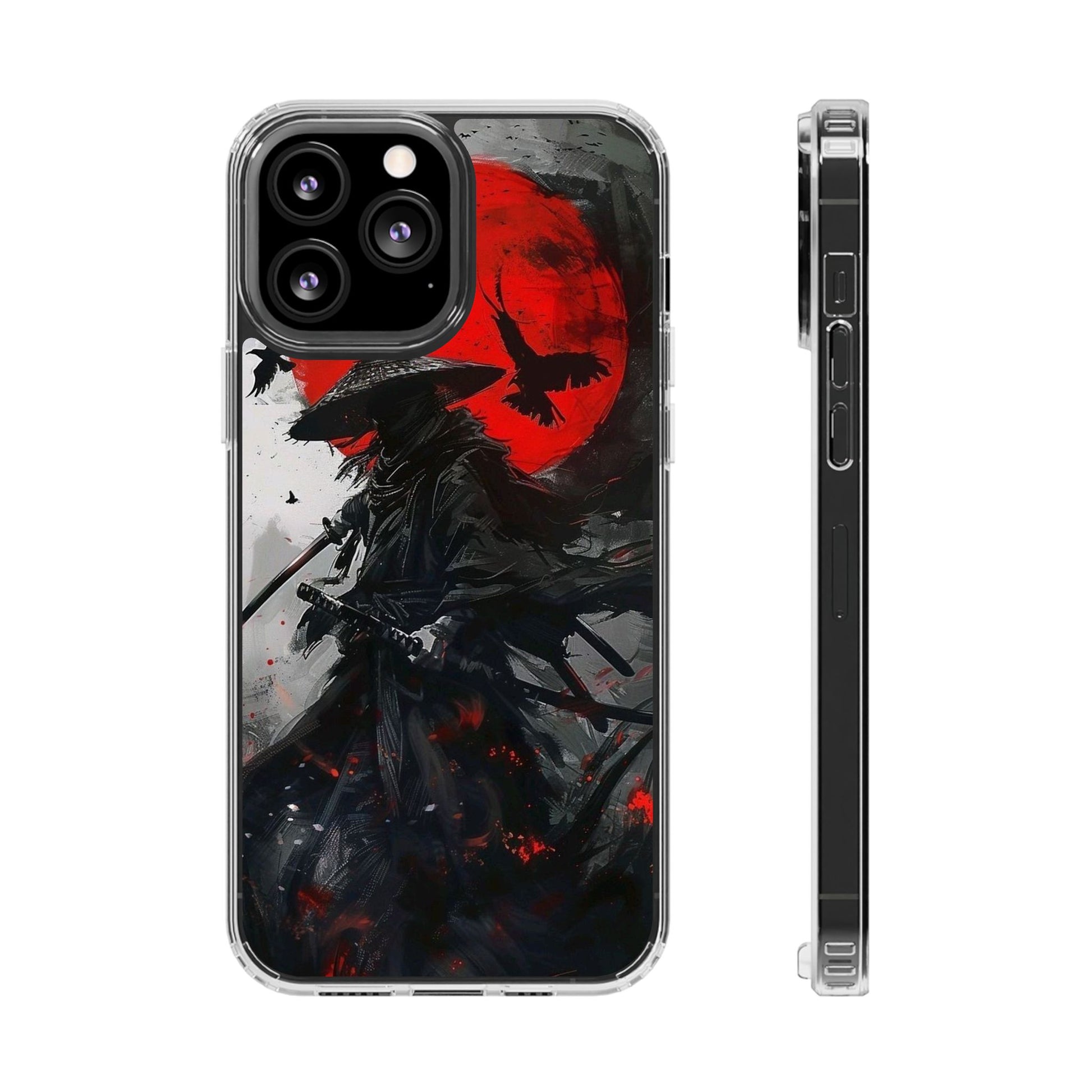 Samurai Inspired Abstract art, Iphone, Samsung case