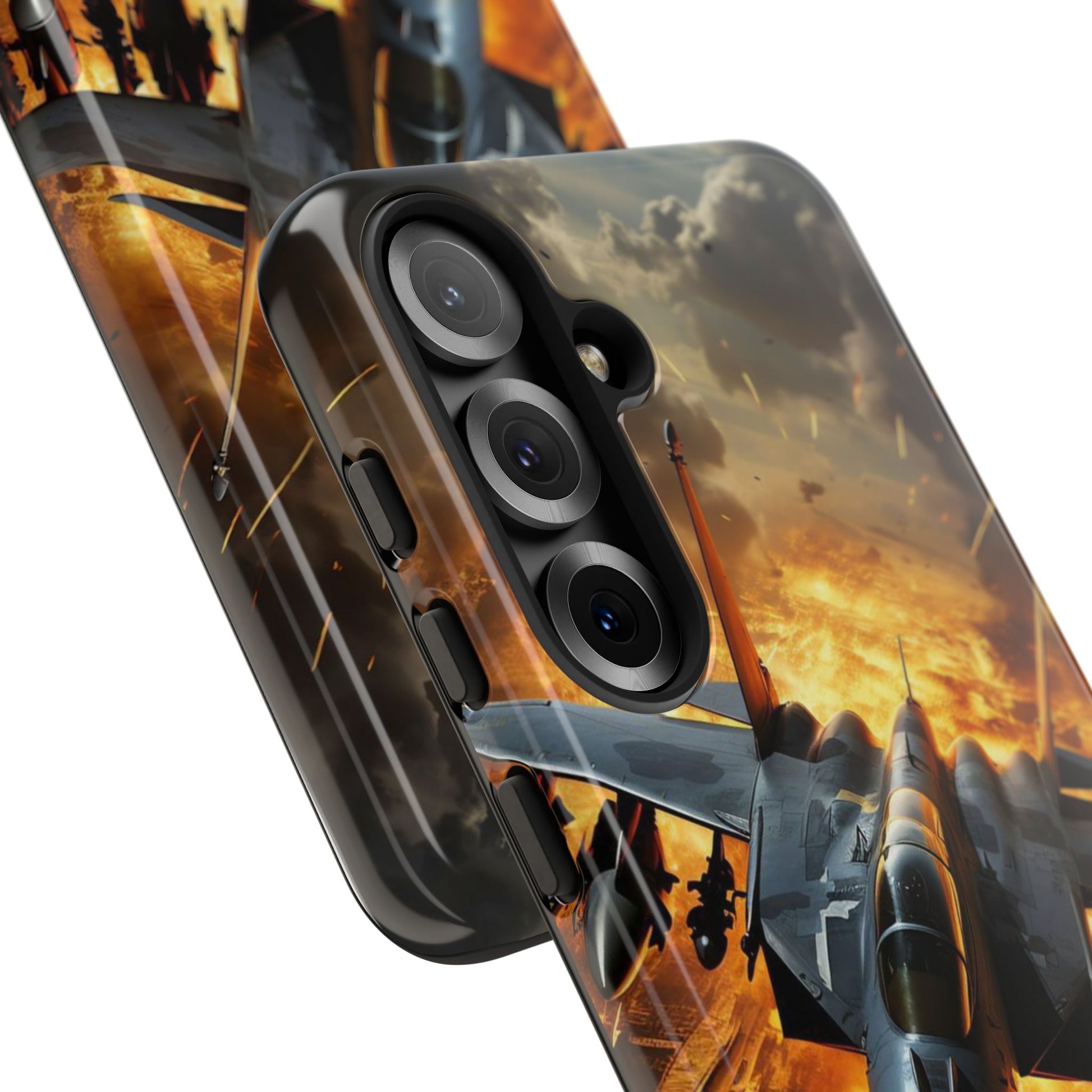 F-15 Fighter Jet Tough Cases for iPhones, Samsung, and Pixel