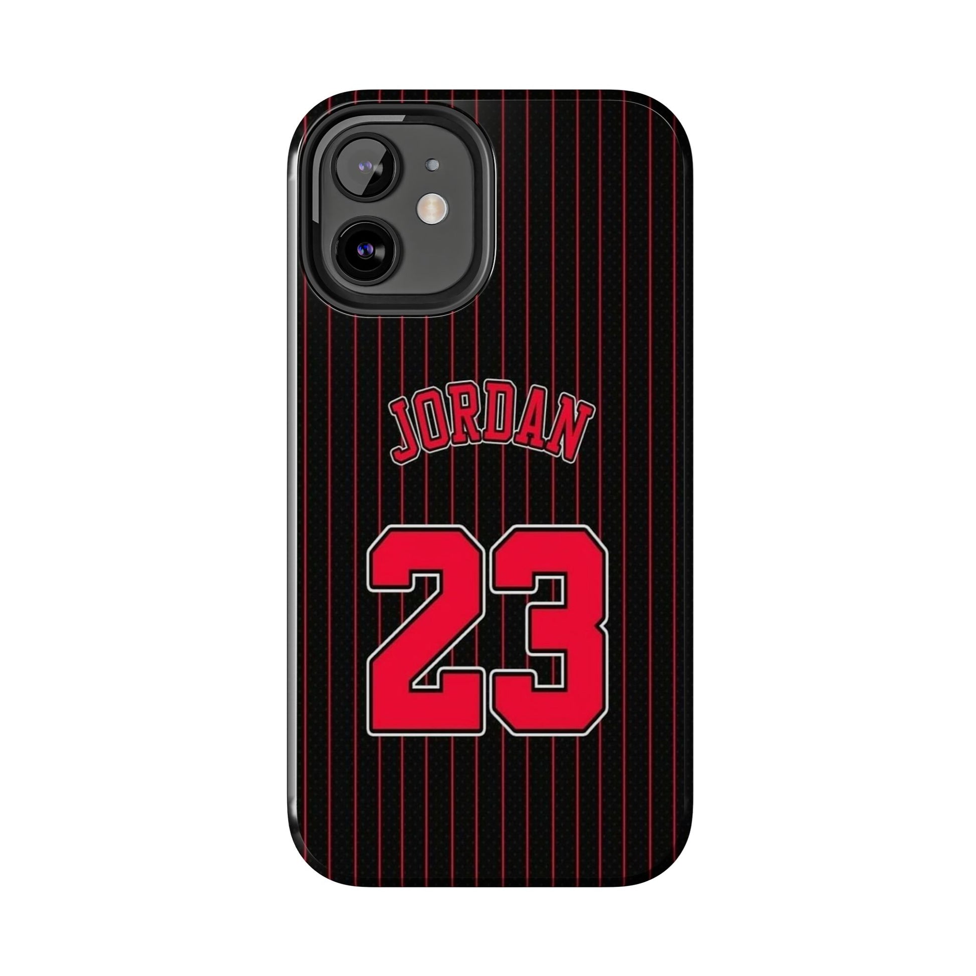 Sports Pinstripe 23 Jersey Phone Cases for iPhone & Samsung Galaxy Phones