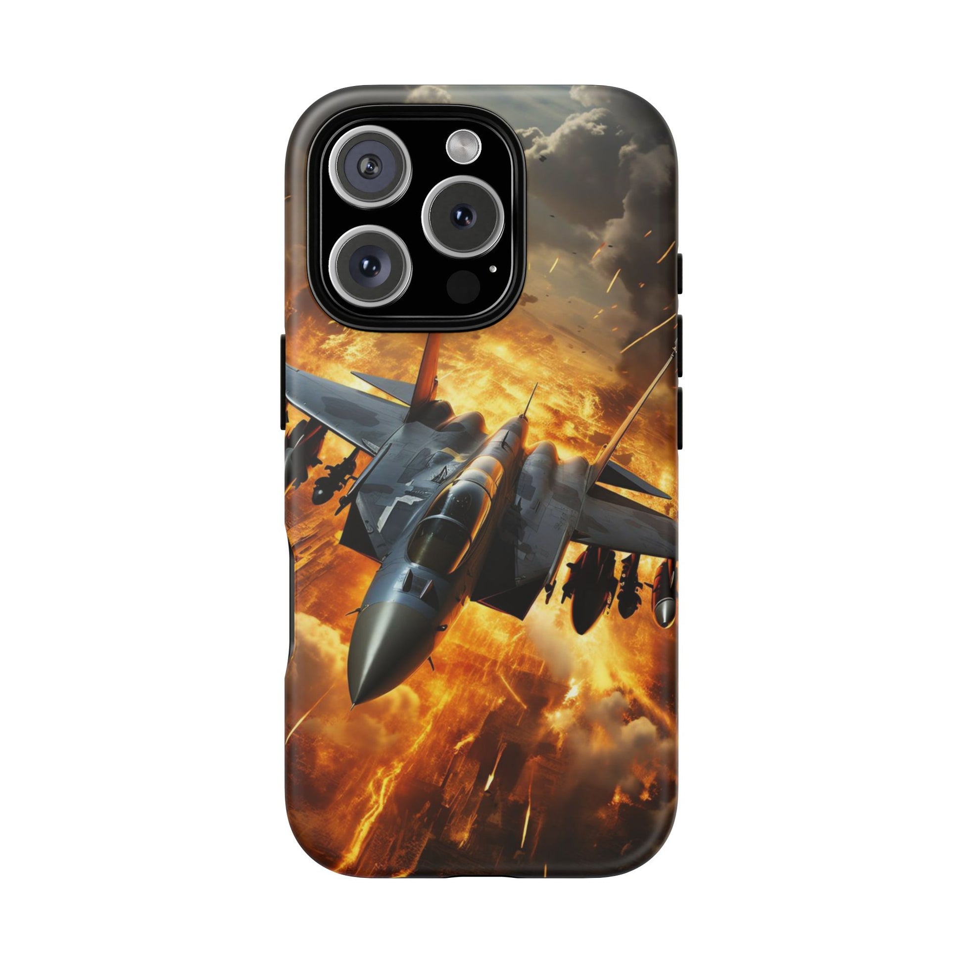 F-15 Fighter Jet Tough Cases for iPhones, Samsung, and Pixel