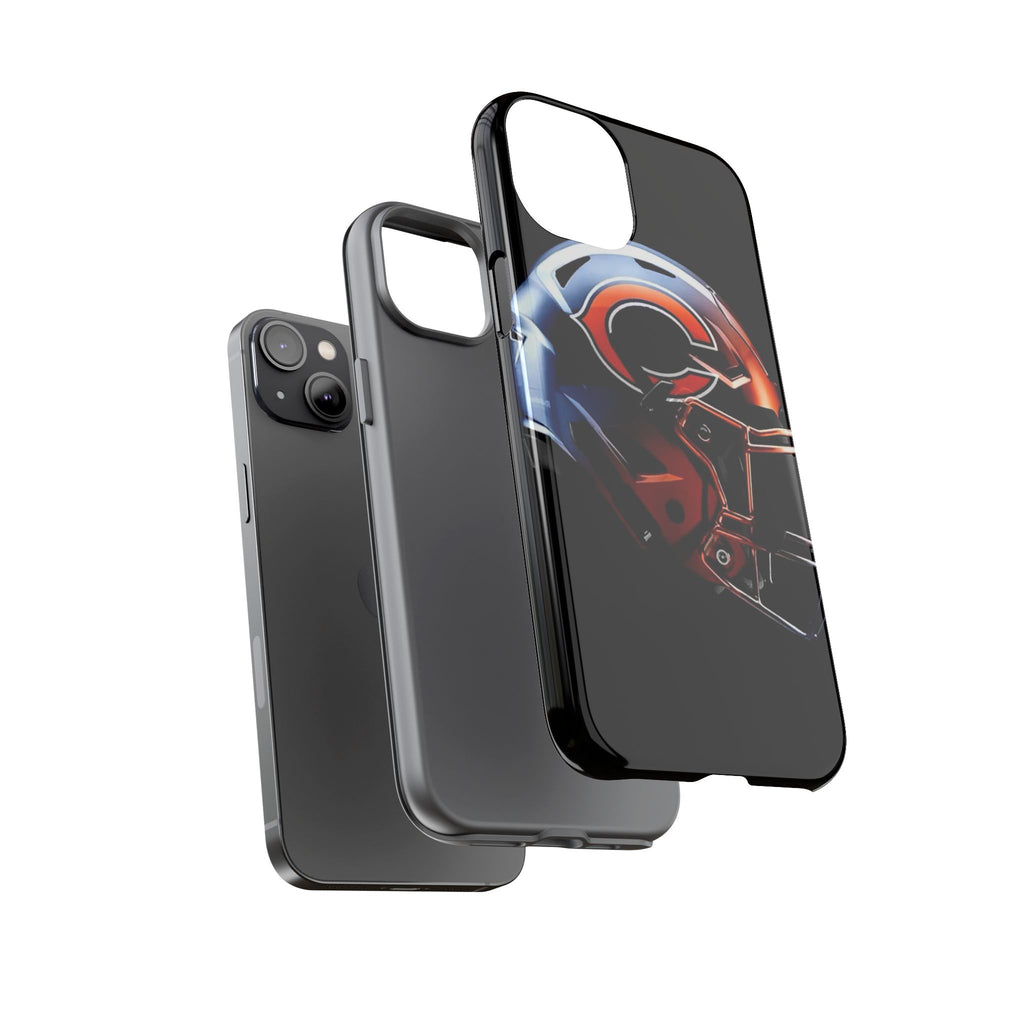 Football Helmet Chicago Bears Phone Case, Tough Cases for iPhones, Samsung, and Pixel