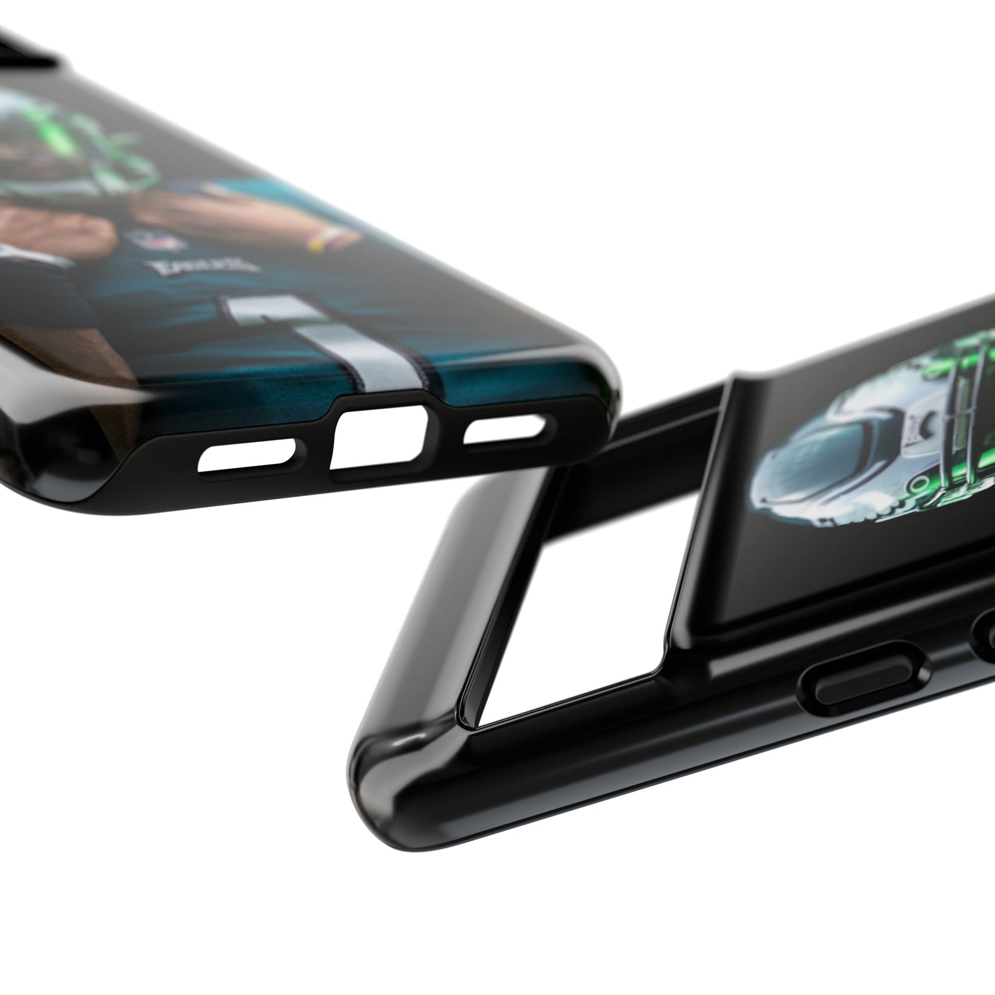 Eagles Football Jalen Hurts Tough Cases for iPhones, Samsung, and Pixel