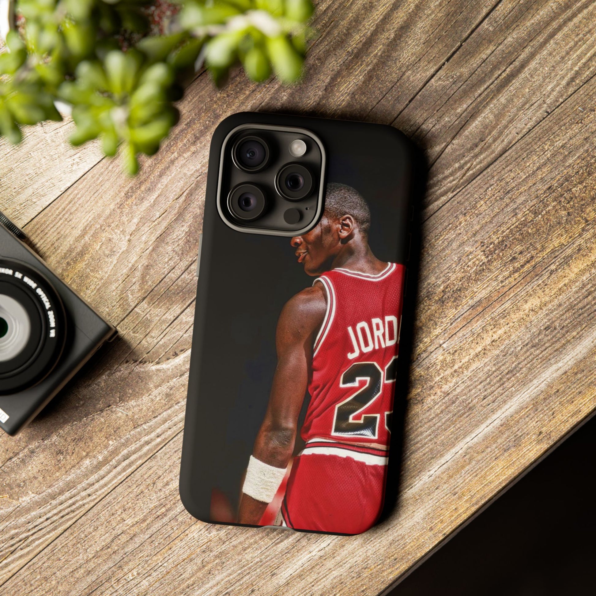 Basketball Legend Michael Jordan Tough Cases for iPhones, Samsung, and Pixel