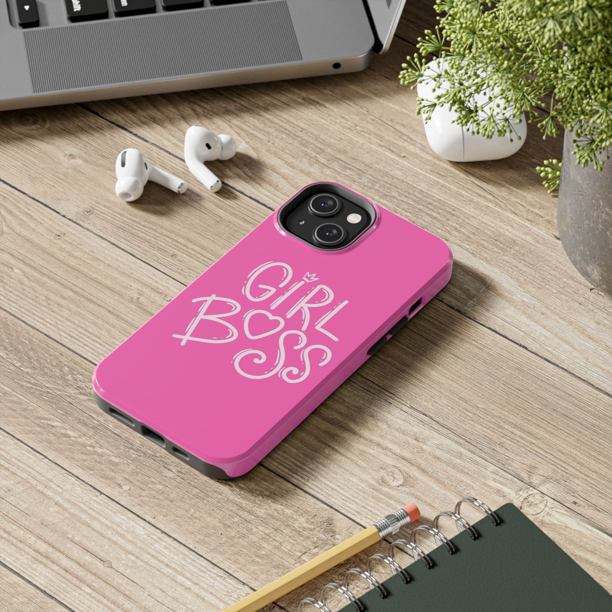 Girl Boss Girly Theme Phone Cases for iPhones & Samsung Phones