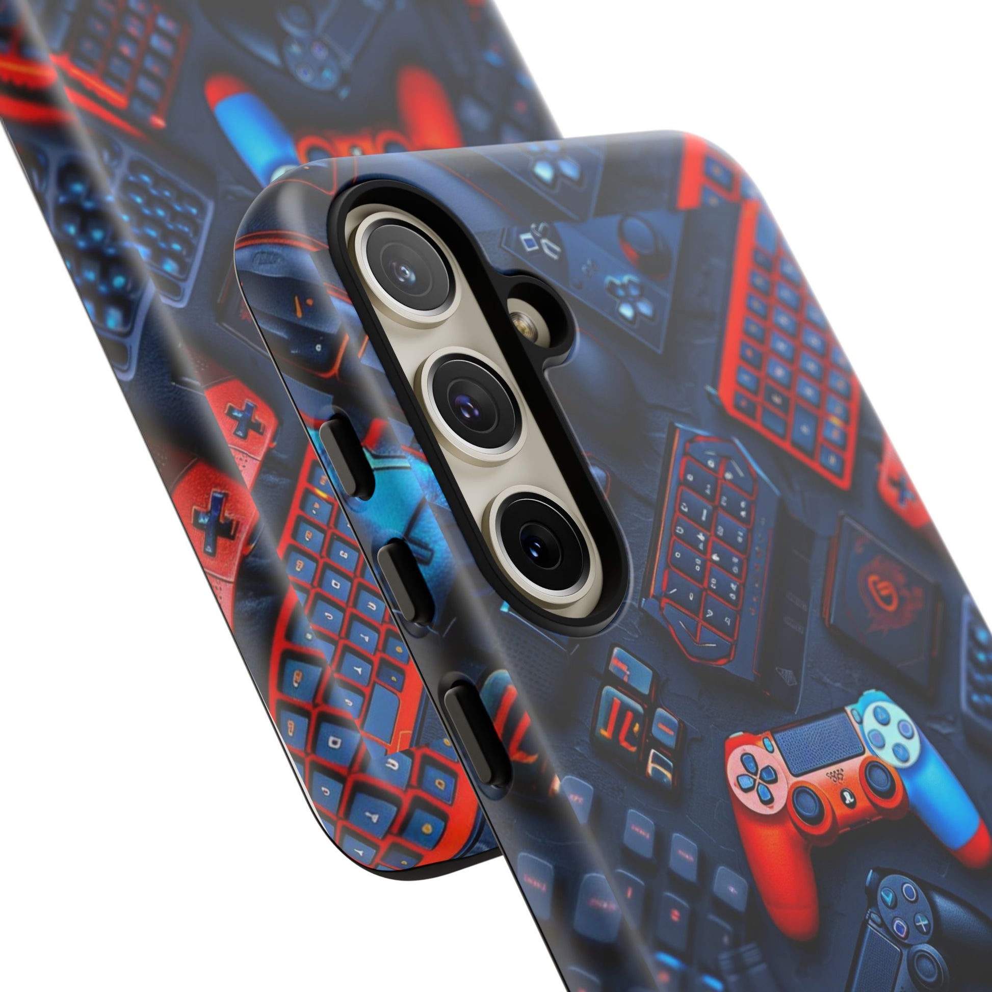 Gamer Themed Controllers Tough Cases for iPhones, Samsung, and Pixel