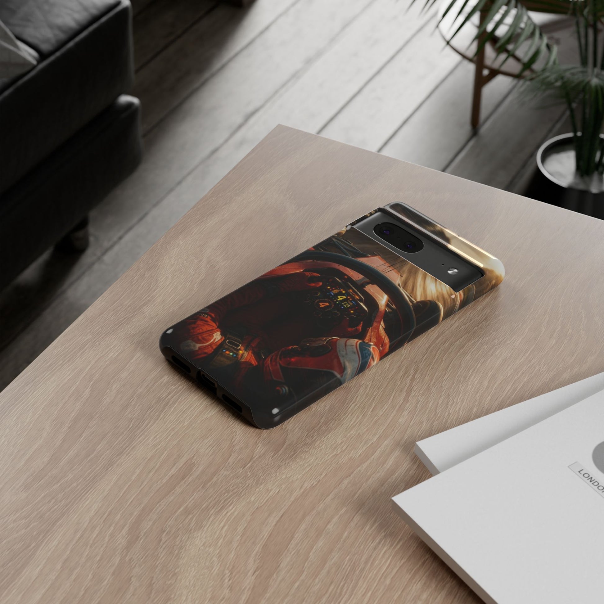 Formula 1 Cockpit Phone Case, Tough Cases for iPhones, Samsung, and Pixel
