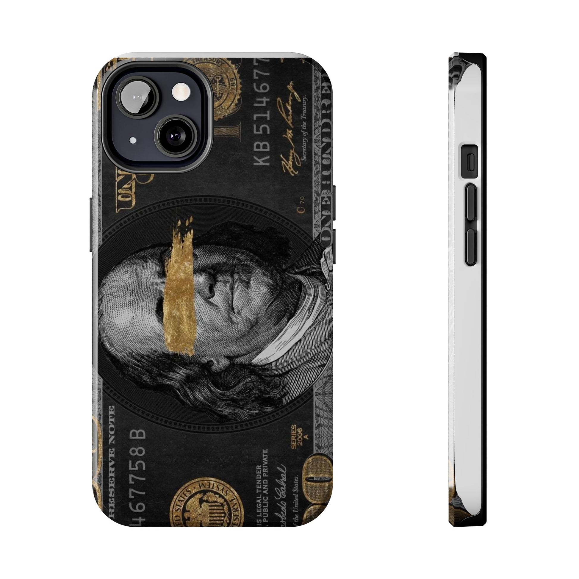 Hundred Dollar Bill Phone Cases for Iphones & Samsung Durable